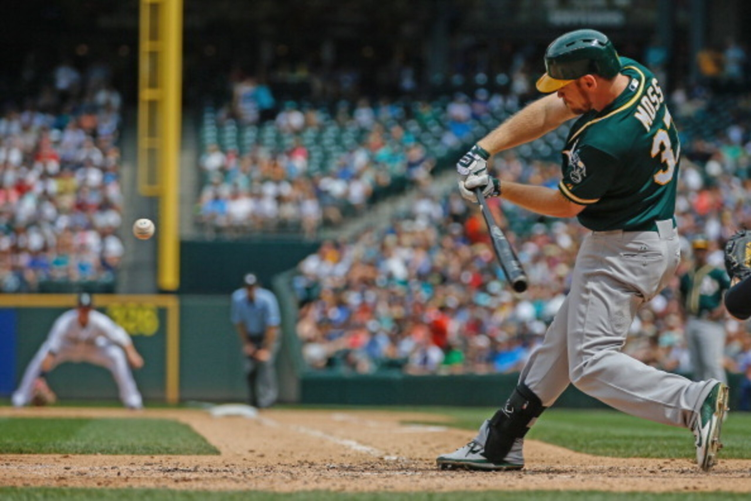 Dating back to 2013, only five hitters have hit more home runs than Brandon Moss.