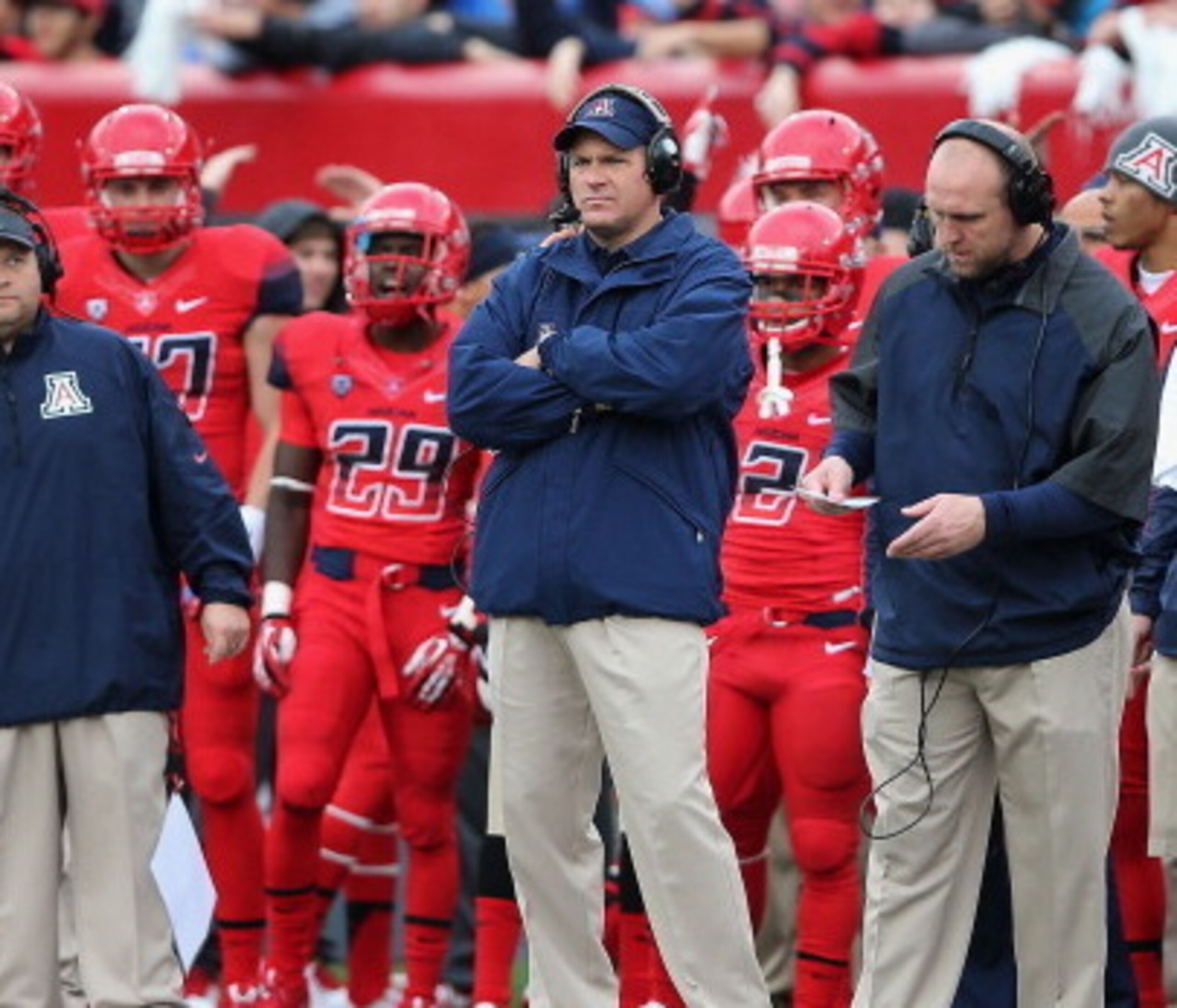 Coach Rich Rodriguez