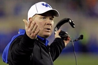 Kentucky head coach Mark Stoops