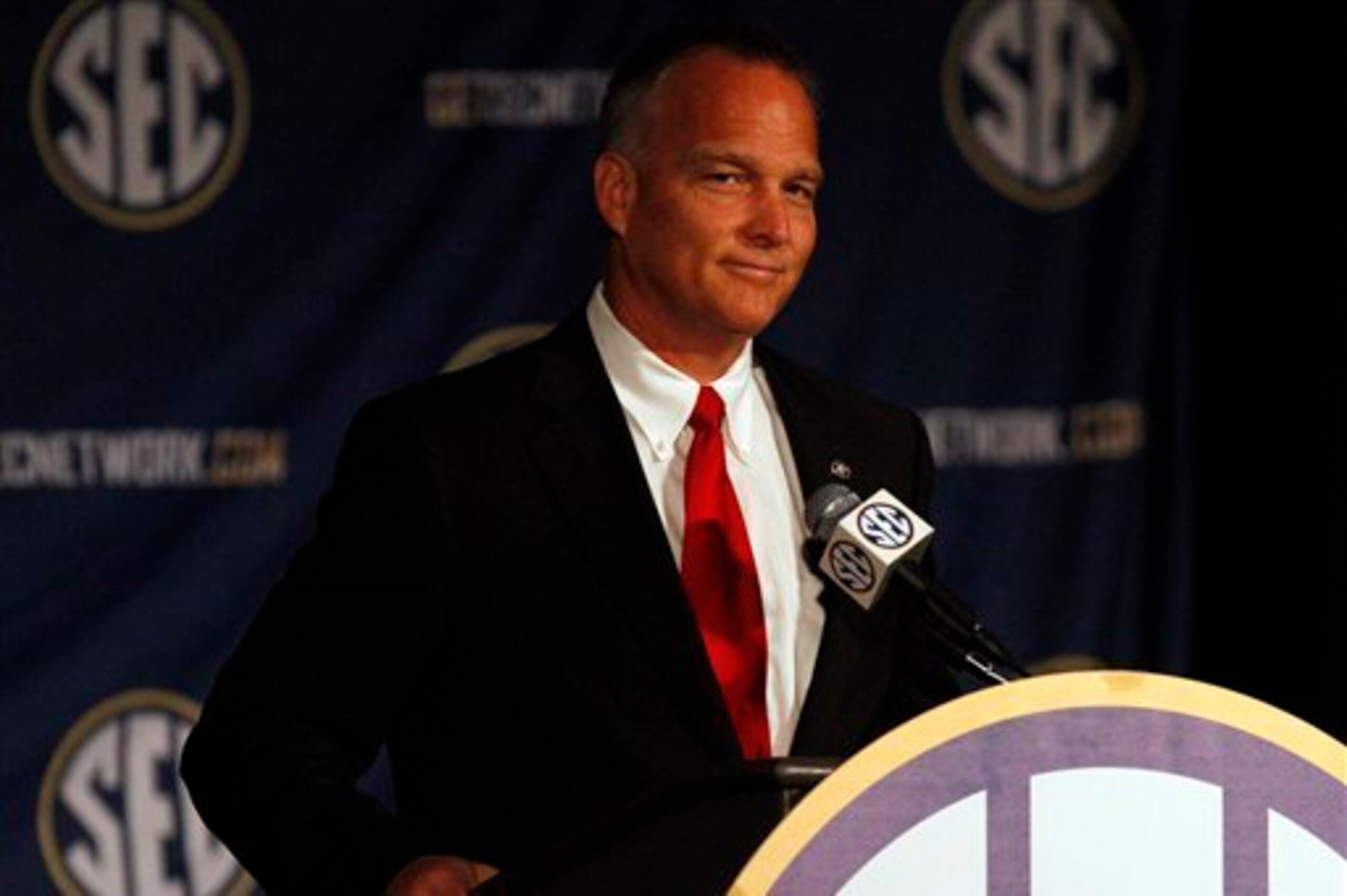 Georgia head coach Mark Richt