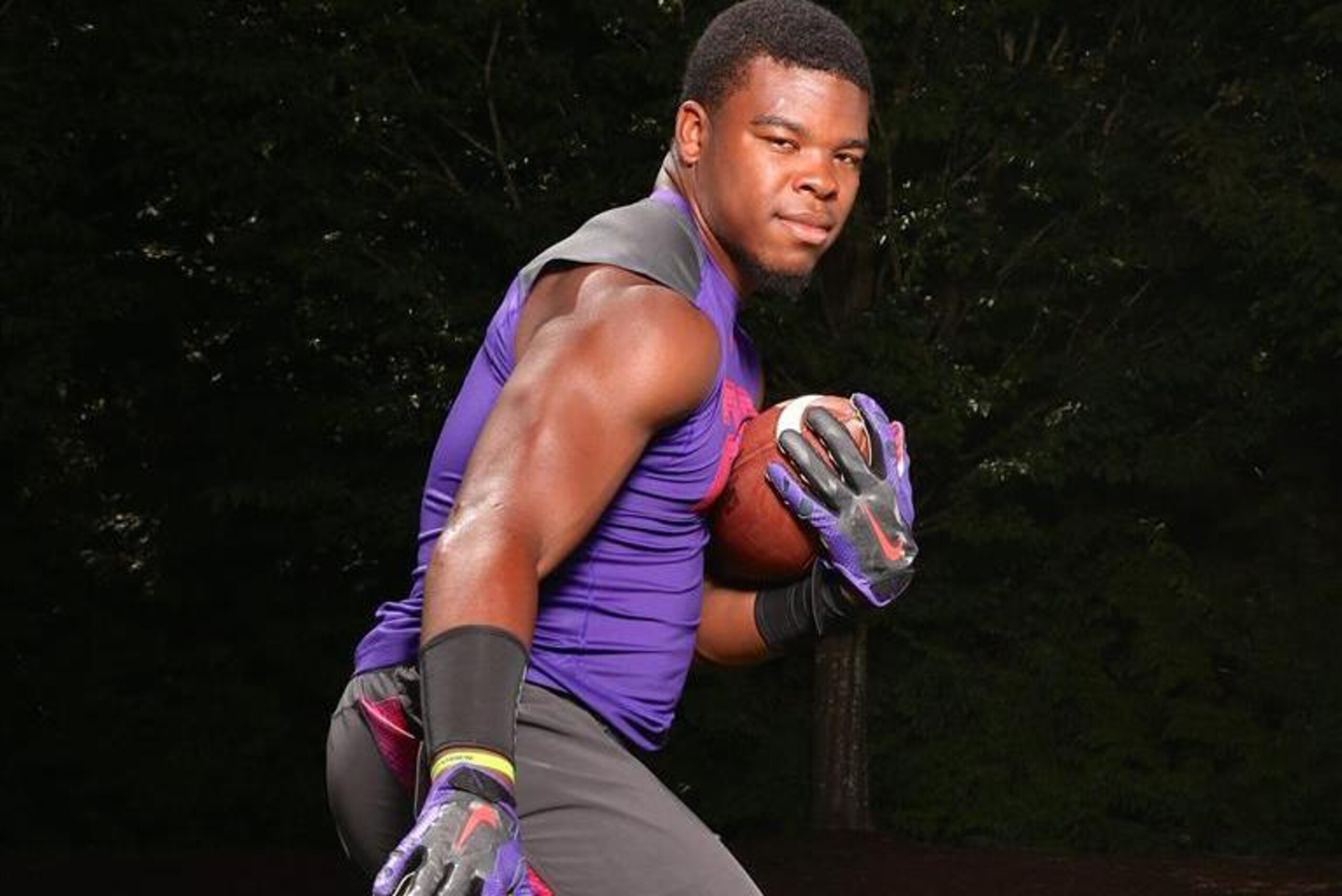 Kentucky running back Damien Harris is a prized prospect.