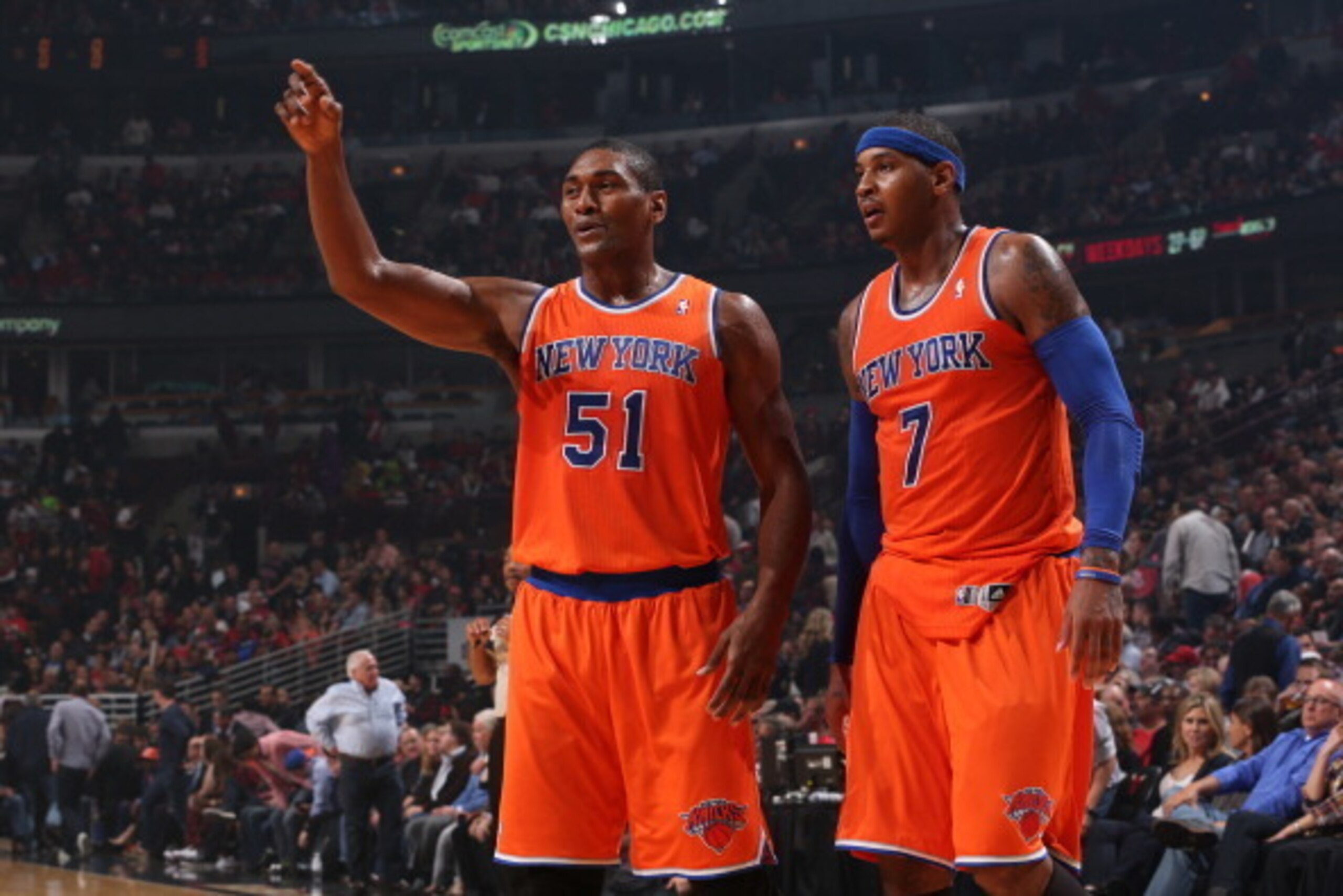 The Knicks will bring back the orange jerseys next season, but will they bring back a familiar veteran? Or perhaps a new veteran influence?