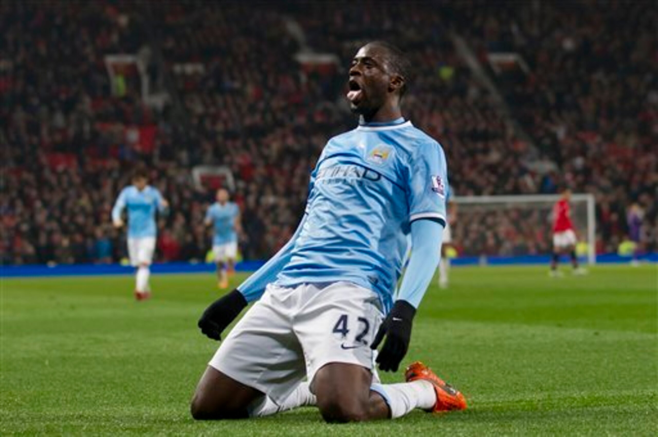 As long as Toure never goes away, City supporters can never miss him.