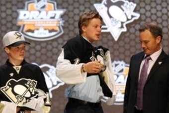 Kasperi Kapanen, 2014 first-round draft selection of the Pittsburgh Penguins.
