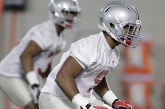 Raekwon McMillan will battle for the Buckeyes middle linebacker spot.