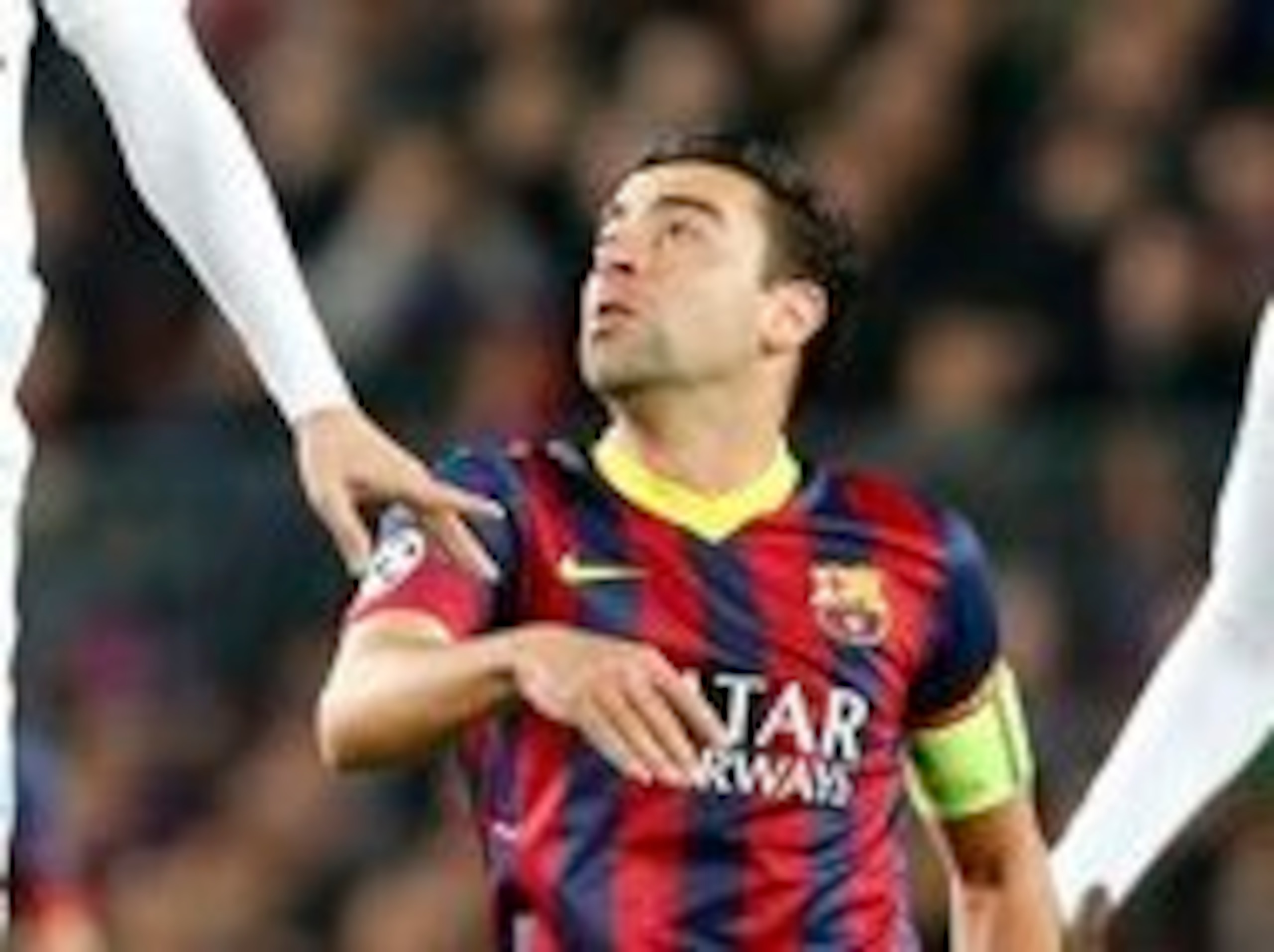 Xavi Hernandez will be a Barcelona player until January 2015.