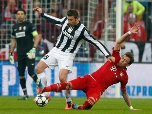 Barzagli's ability to read the game is commendable