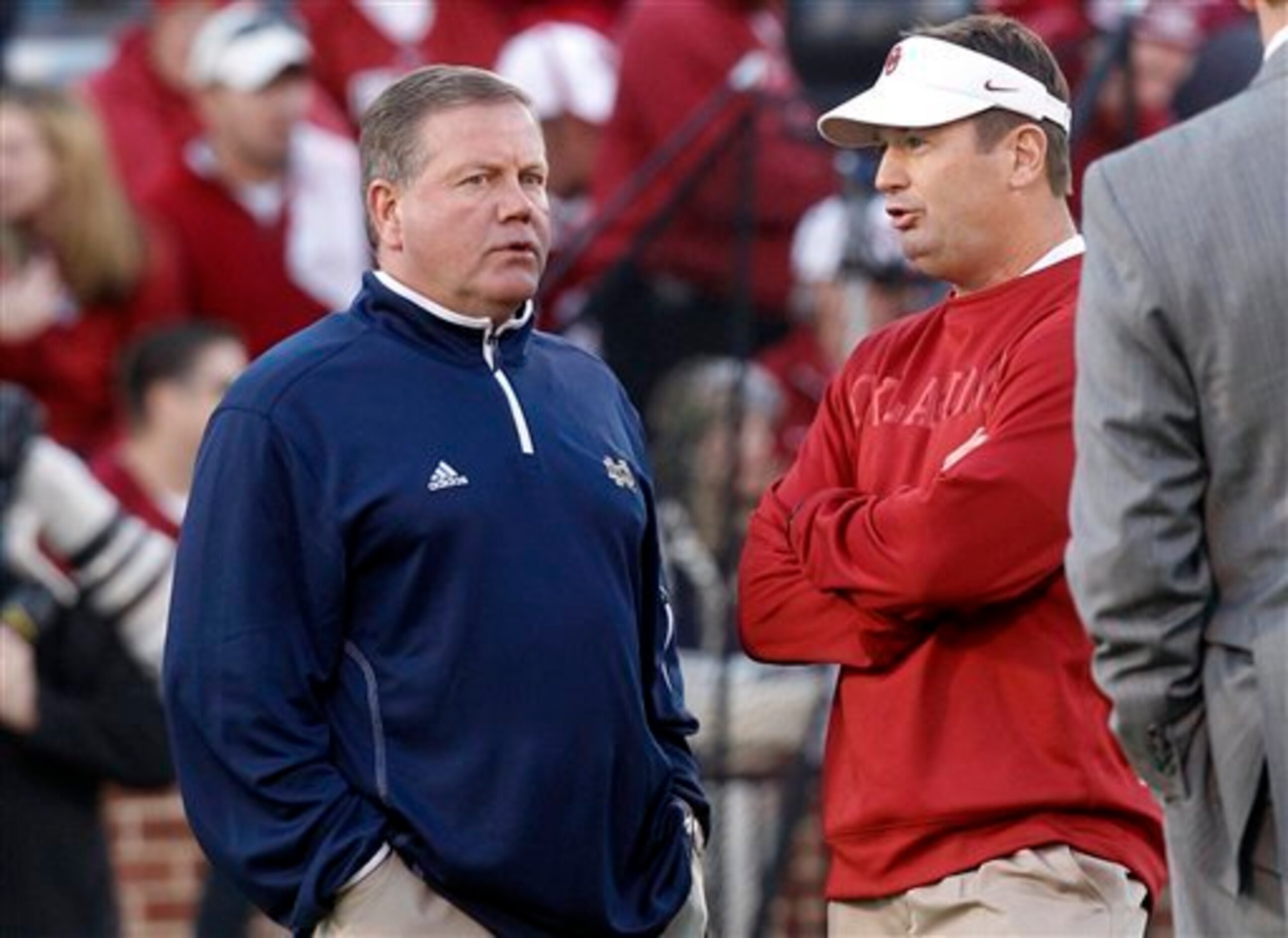 The series against Notre Dame proved valuable for the Sooners.