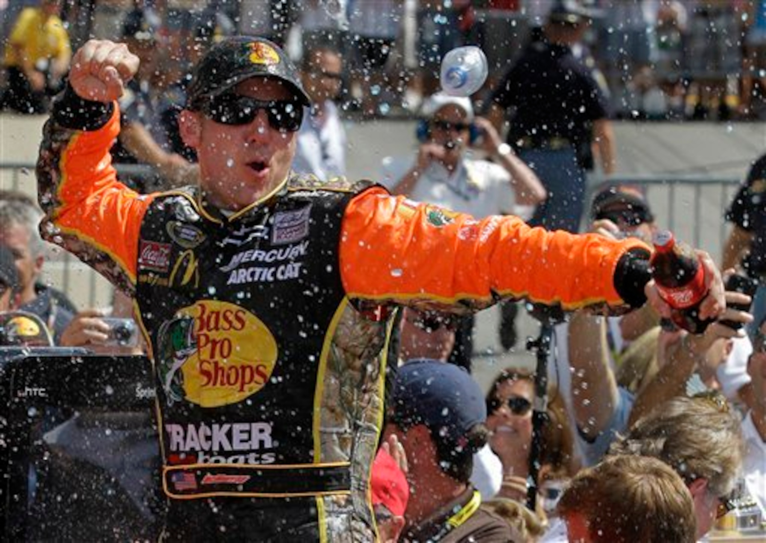 Jame McMurray had every reason to be pumped after completing a rare double with his 2010 Indy win. Jame McMurray had every reason to be pumped after completing a rare double with his 2010 Indy win.