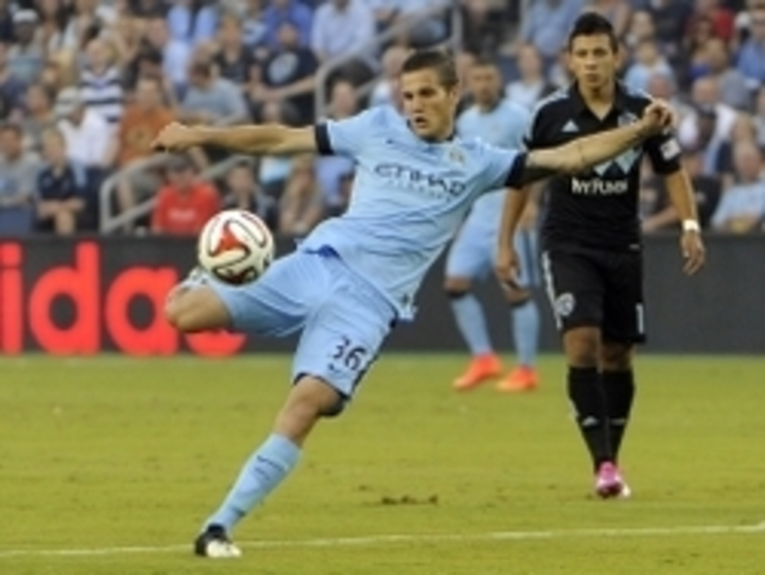 Zuculini's rocket volley put City off on the (ahem) right foot.