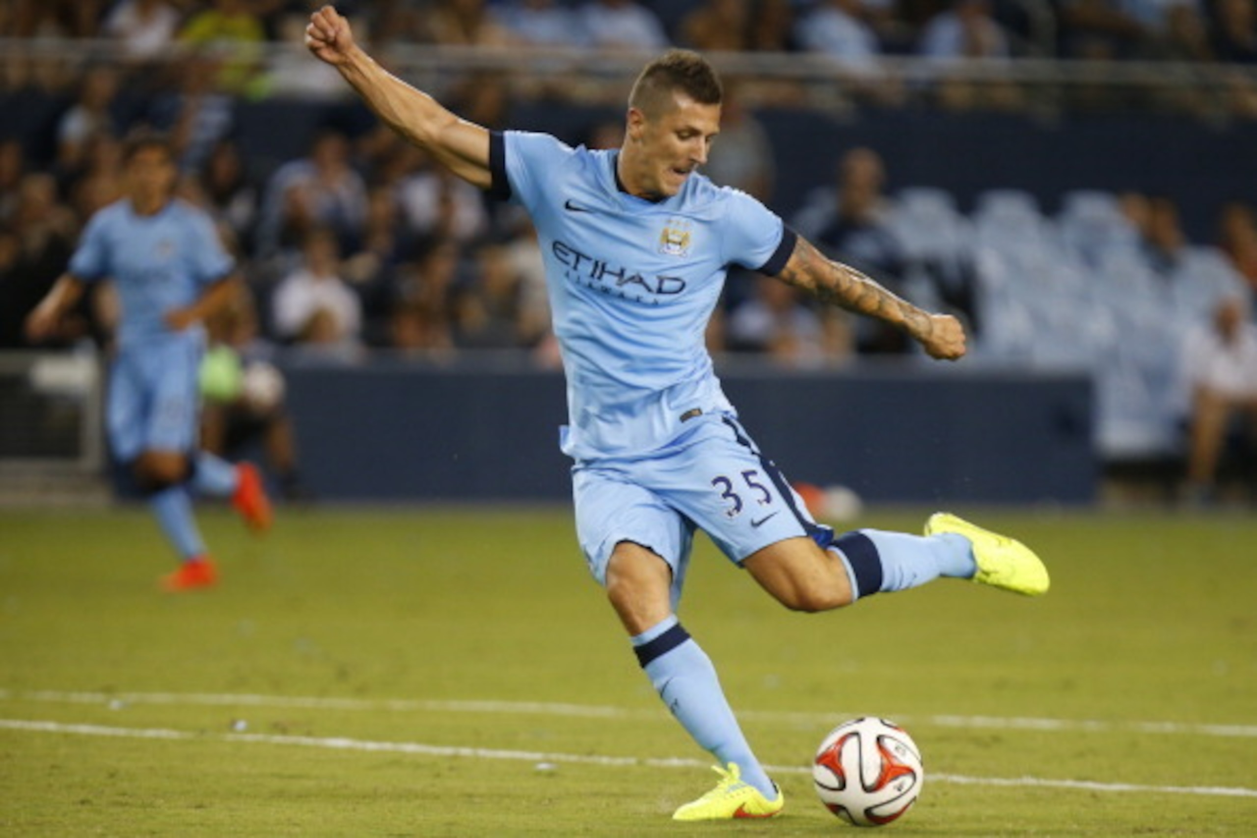 It was unexpected to see Jovetic on the pitch for so long in Kansas City.