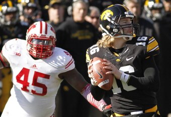 Warren Herring will be the keystone of the Badgers' 3-4 front.