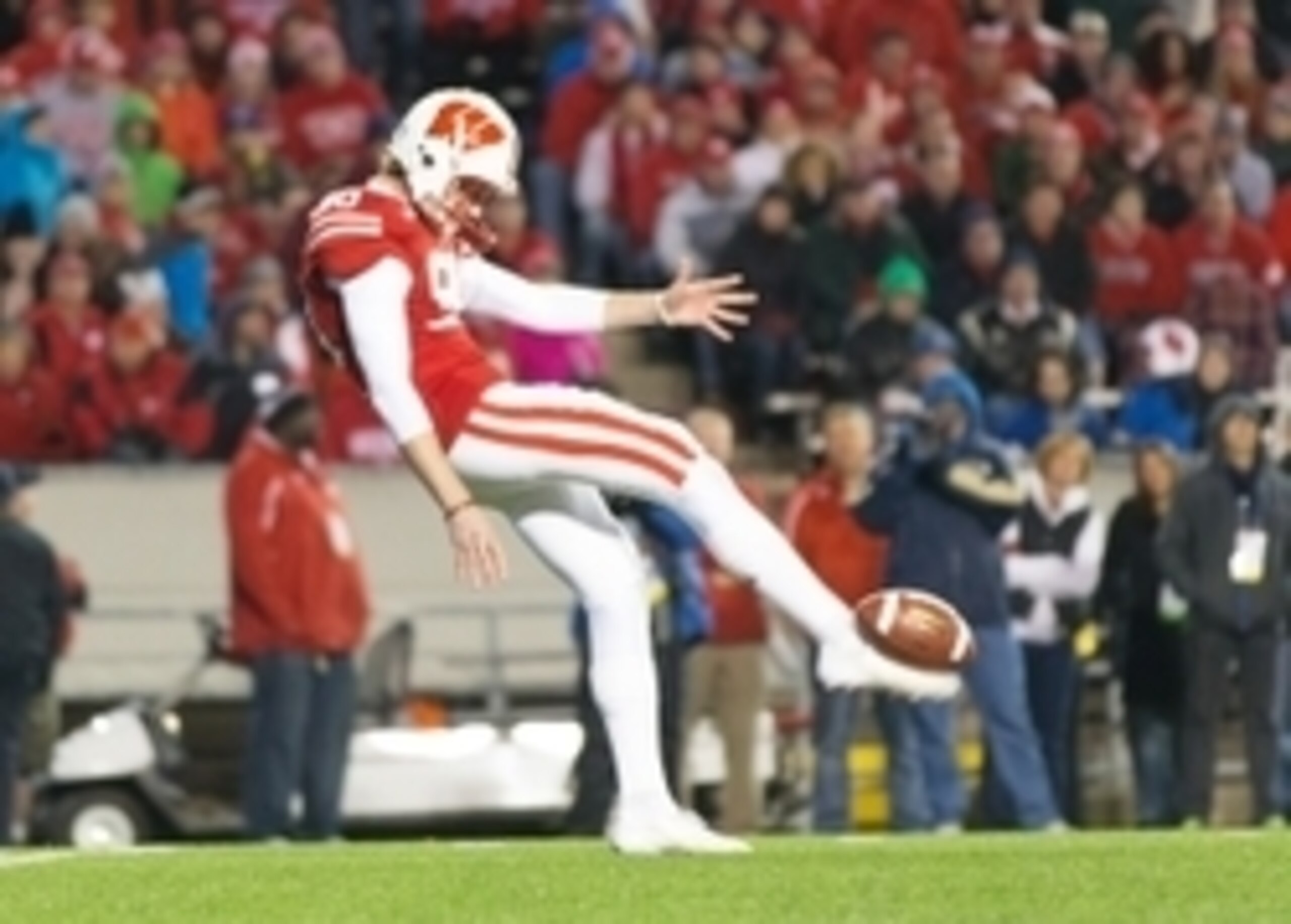 Drew Meyer will need to improve as a punter this season to give the Badgers defense more room to breathe.