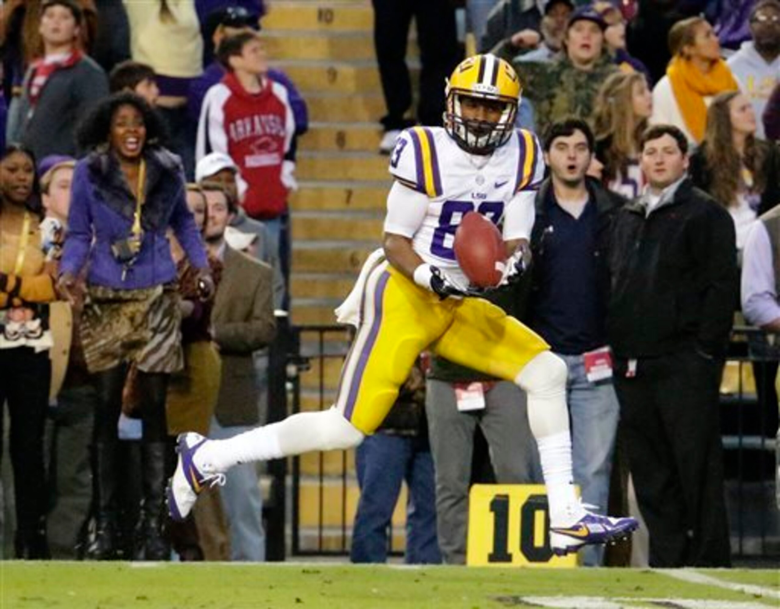 LSU receiver Travin Dural LSU receiver Travin Dural
