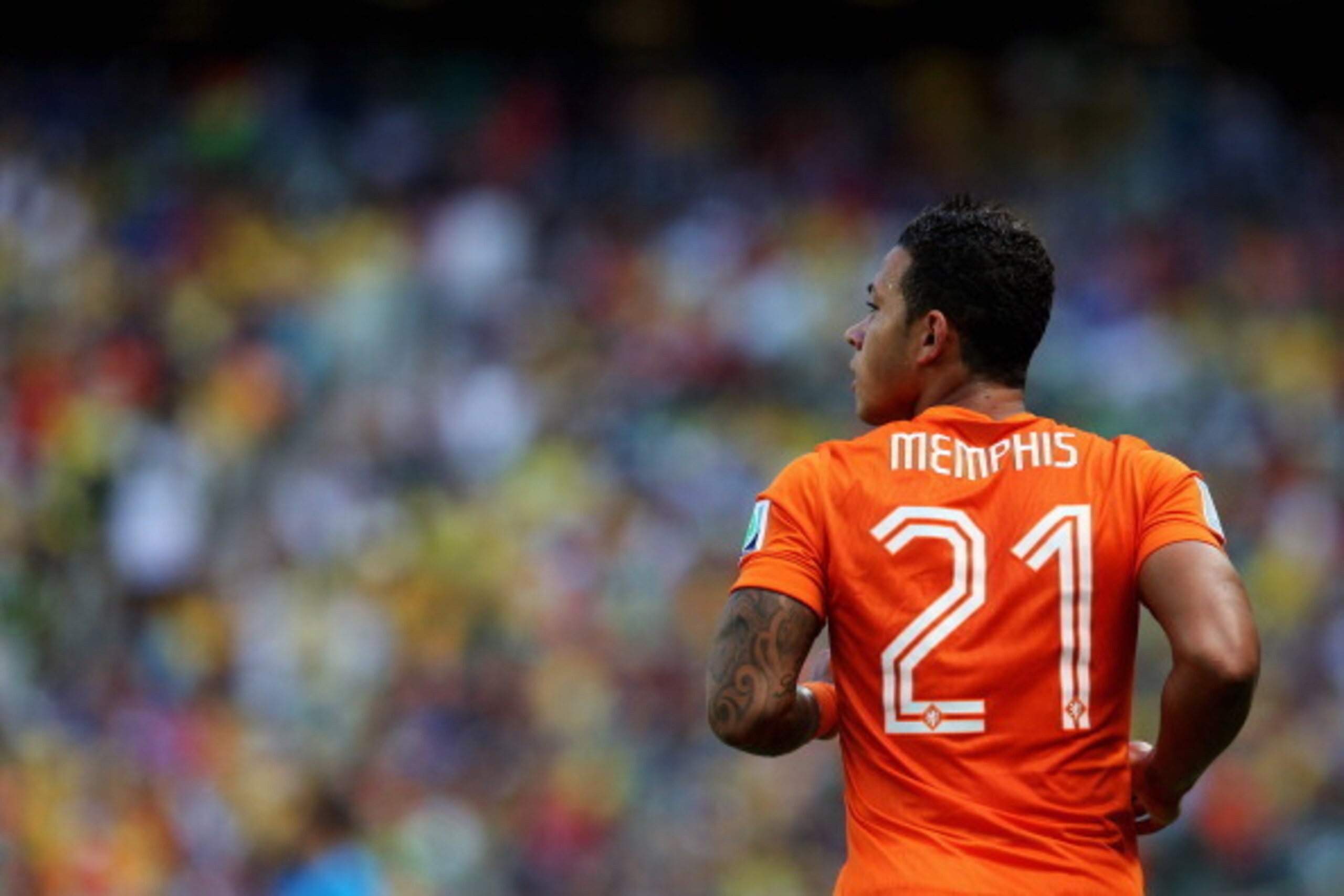 Winger Memphis Depay could freshen up United's wide options.