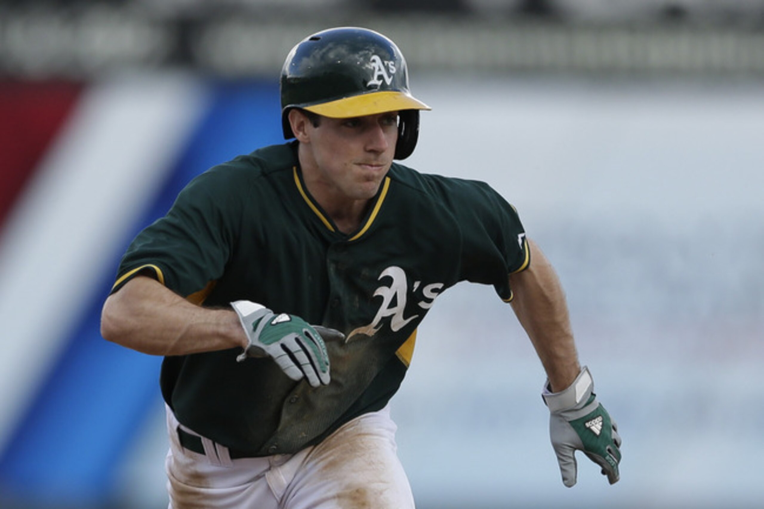 The speed of Billy Burns is bound to keep A's fans on the edges of their seats for years to come.