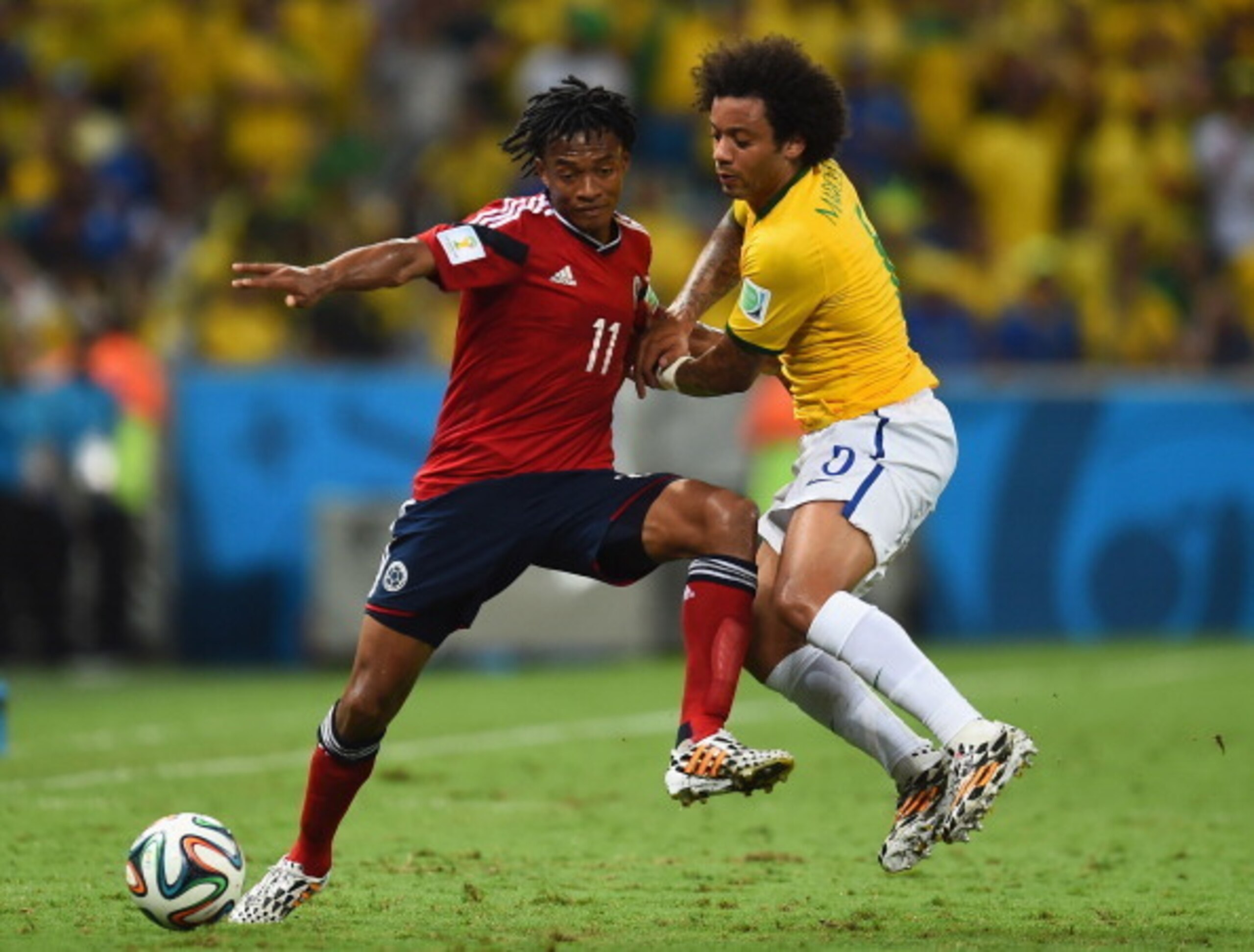 Barca look to have won the race to sign Juan Cuadrado, but he won't join until 2015. Barca look to have won the race to sign Juan Cuadrado, but he won't join until 2015.