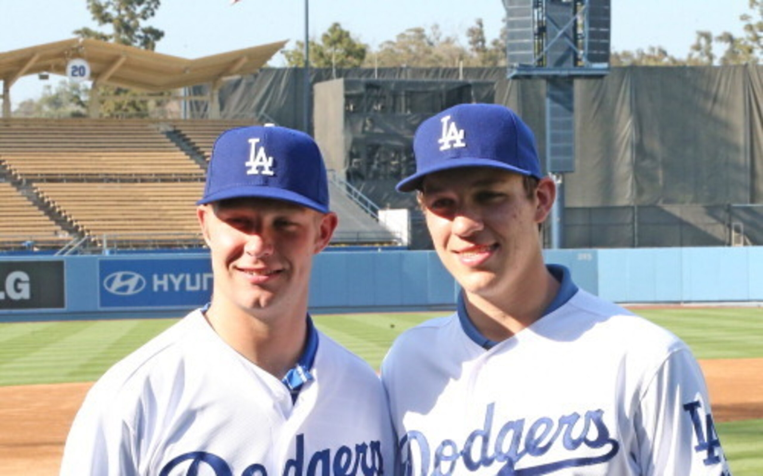Anderson, left, with Tom Windle