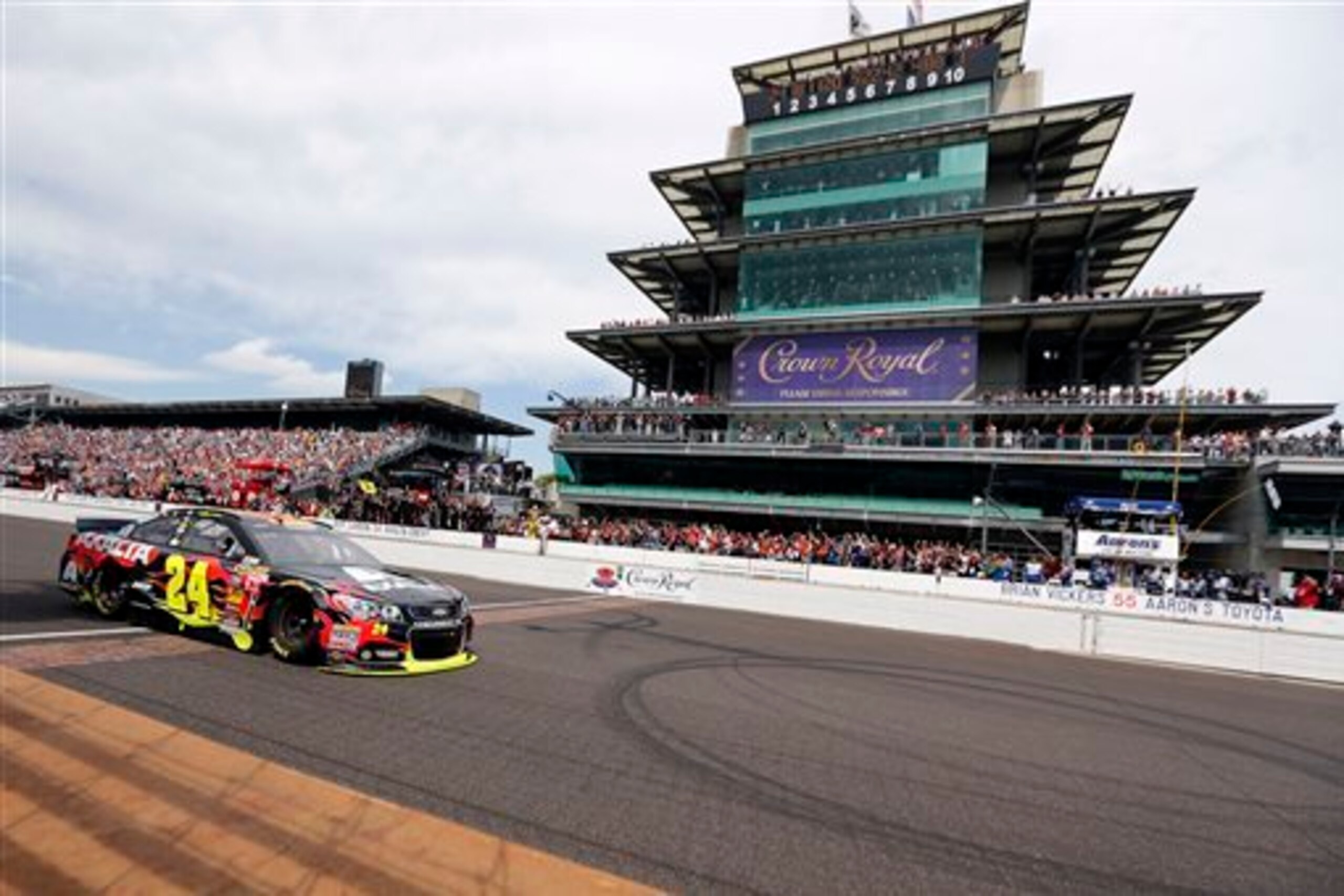 Jeff Gordon raced his way into the history books last Sunday at Indianapolis Motor Speedway.