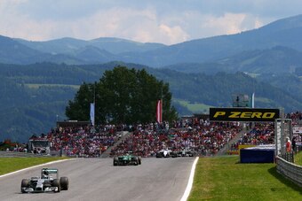 The 2014 Austrian Grand Prix.