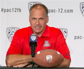 Coach Rich Rodriguez