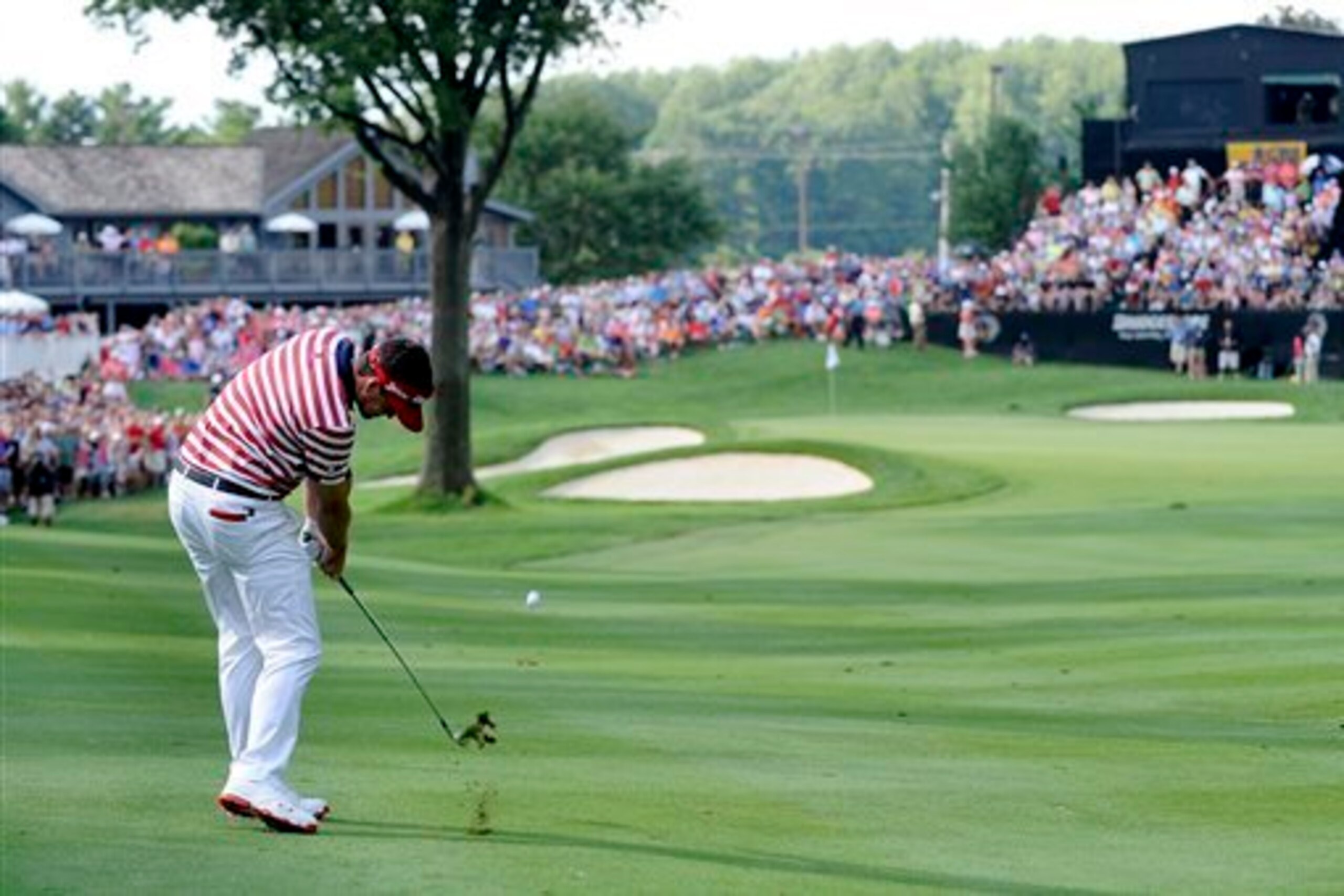 Firestone Country Club's 18th hole. Firestone Country Club's 18th hole.