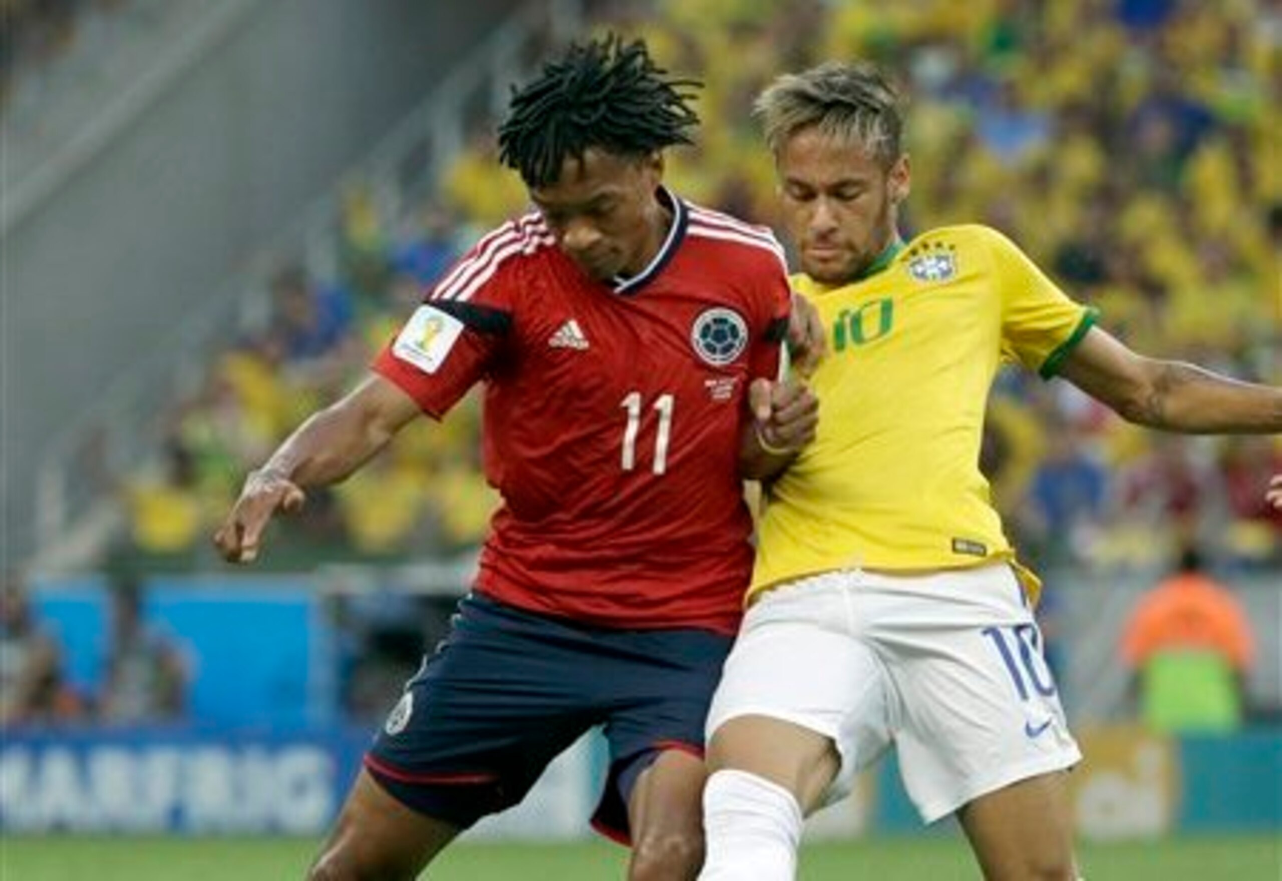Barcelona will need to shell out top dollar to pair Juan Cuadrado with Neymar at club level. Barcelona will need to shell out top dollar to pair Juan Cuadrado with Neymar at club level.