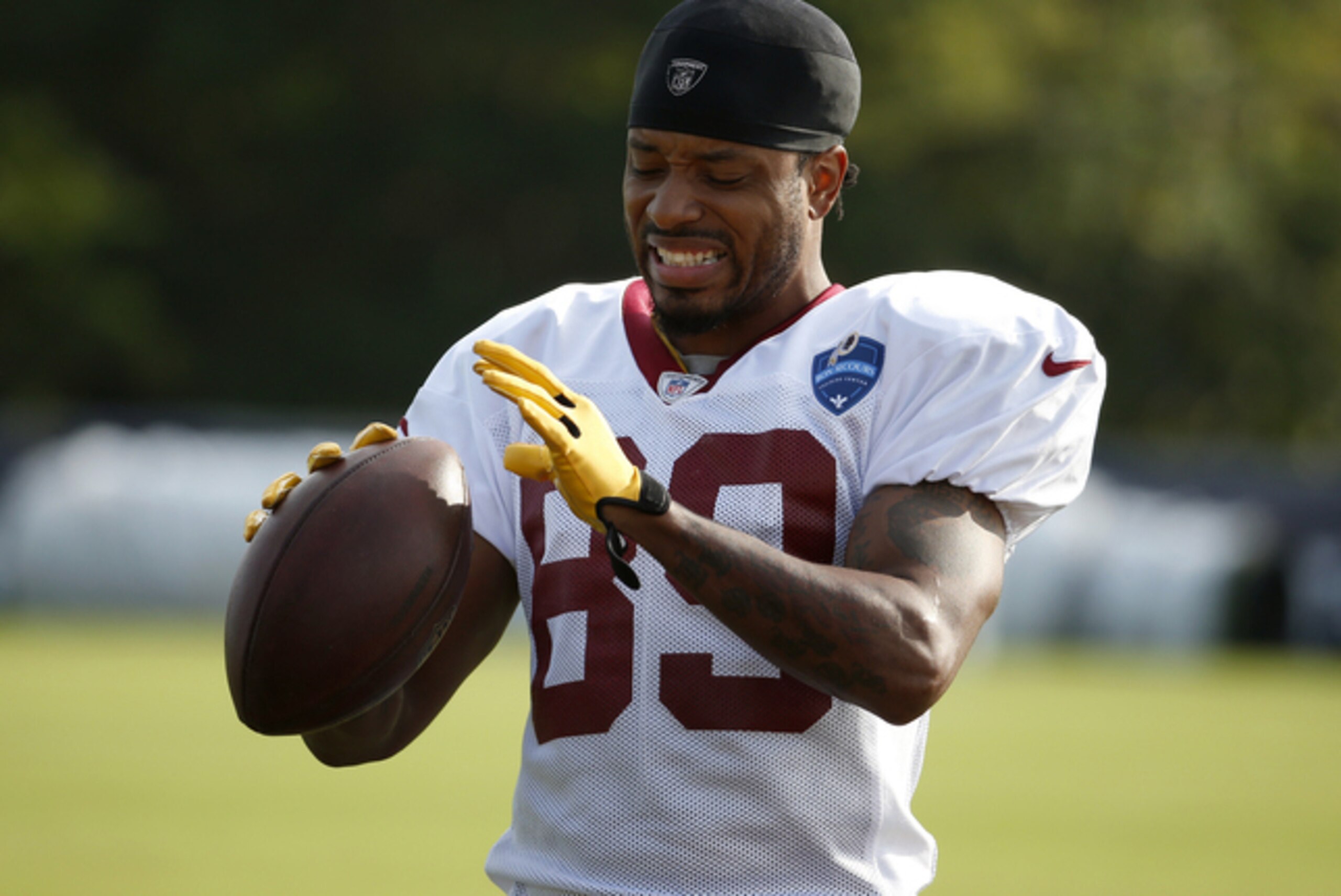 Can Santana Moss catch on with the Redskins for one more season?