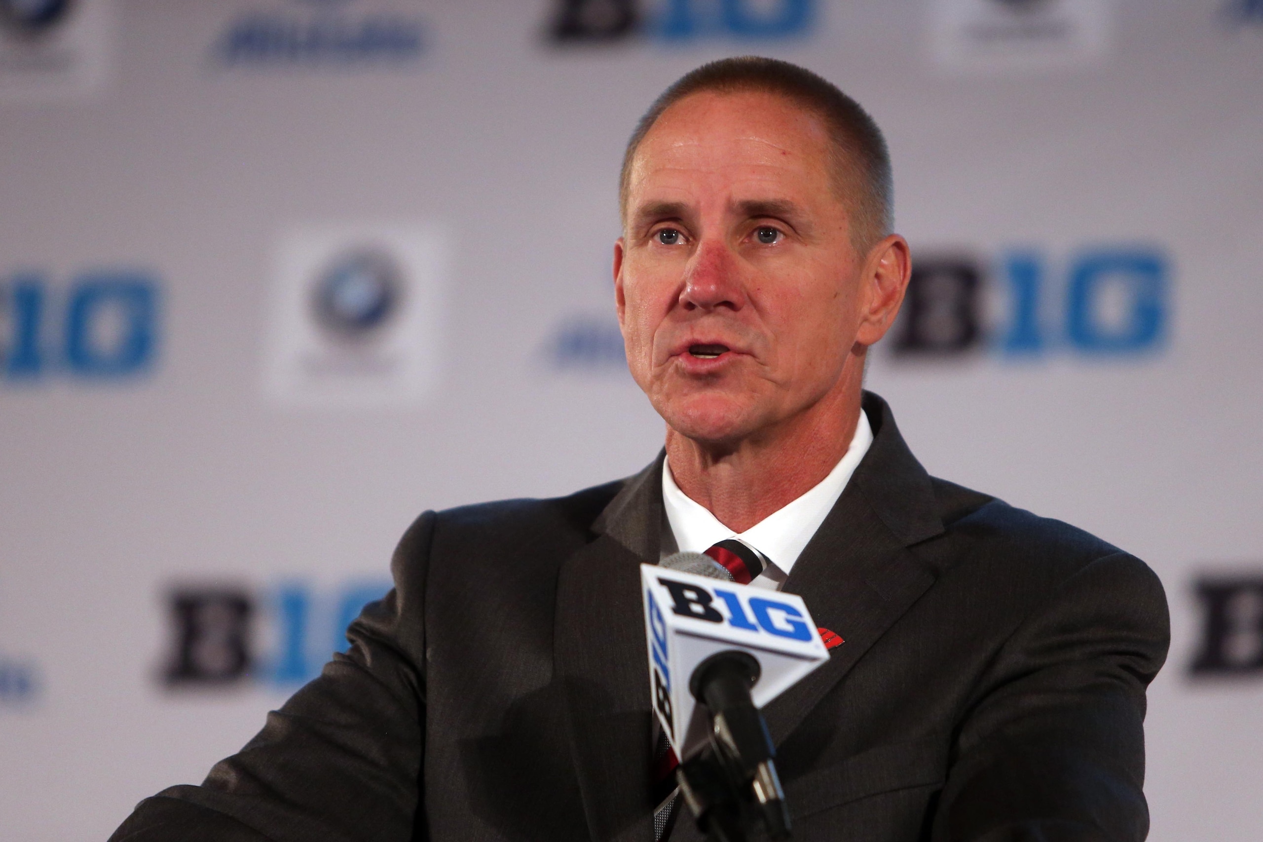Gary Andersen fielded a variety of banal questions at the Big Ten's Media Days. Gary Andersen fielded a variety of banal questions at the Big Ten's Media Days.