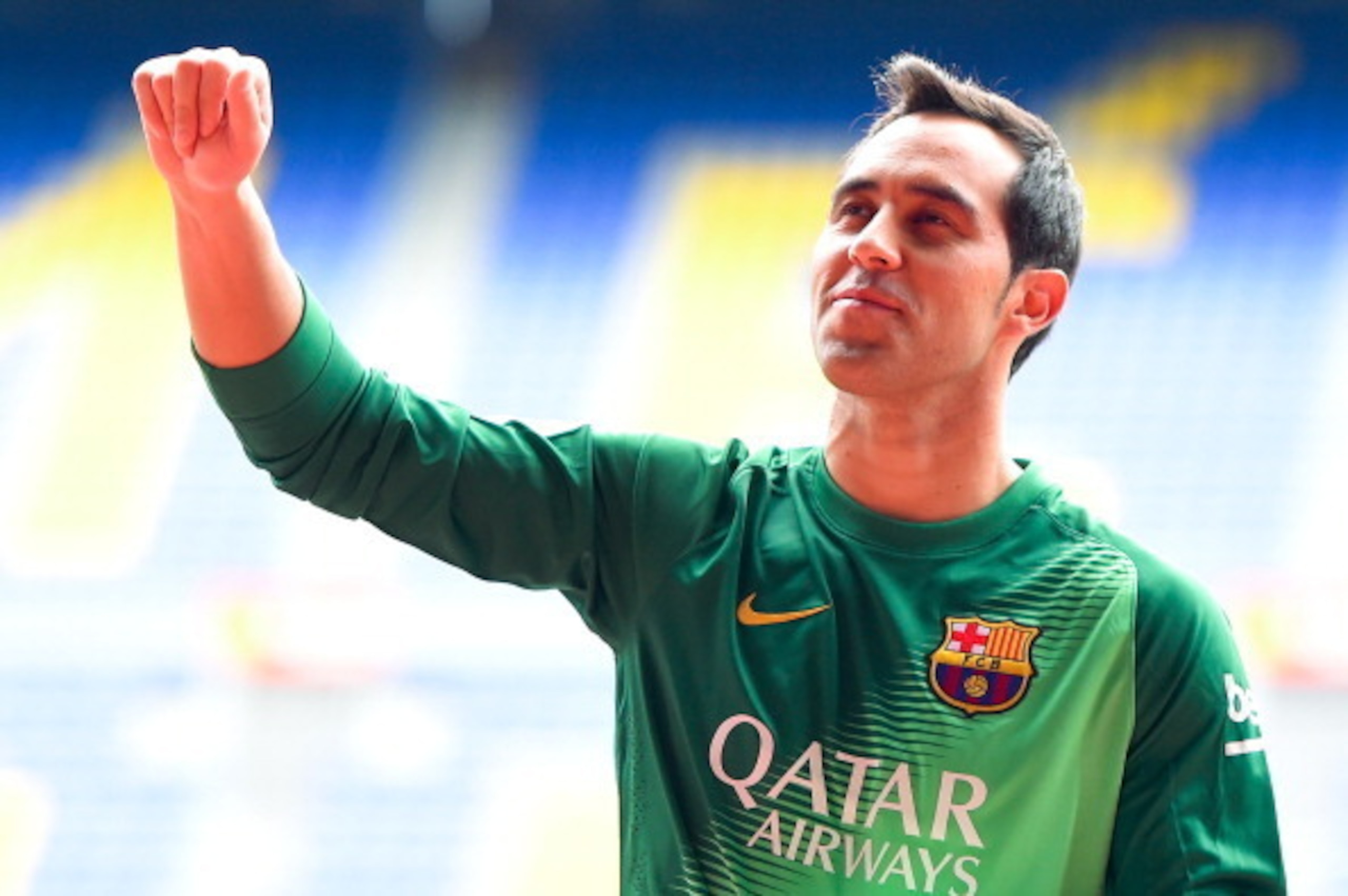 We saw the good and the bad from Claudio Bravo.