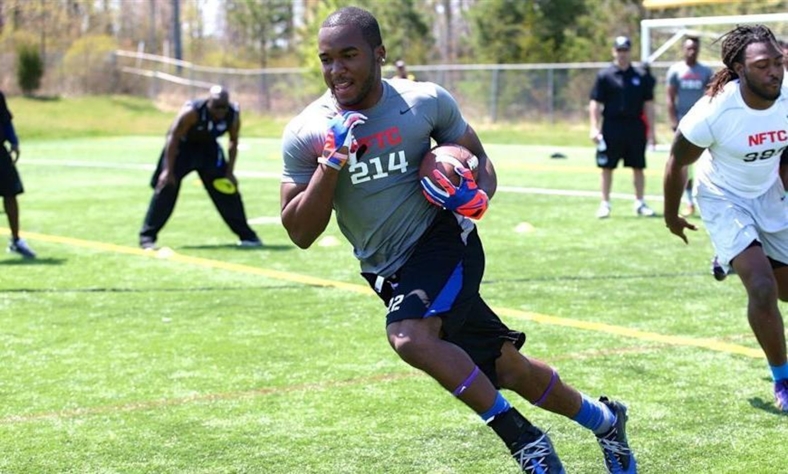 Uncommitted North Carolina running back Bryce Love. Uncommitted North Carolina running back Bryce Love.