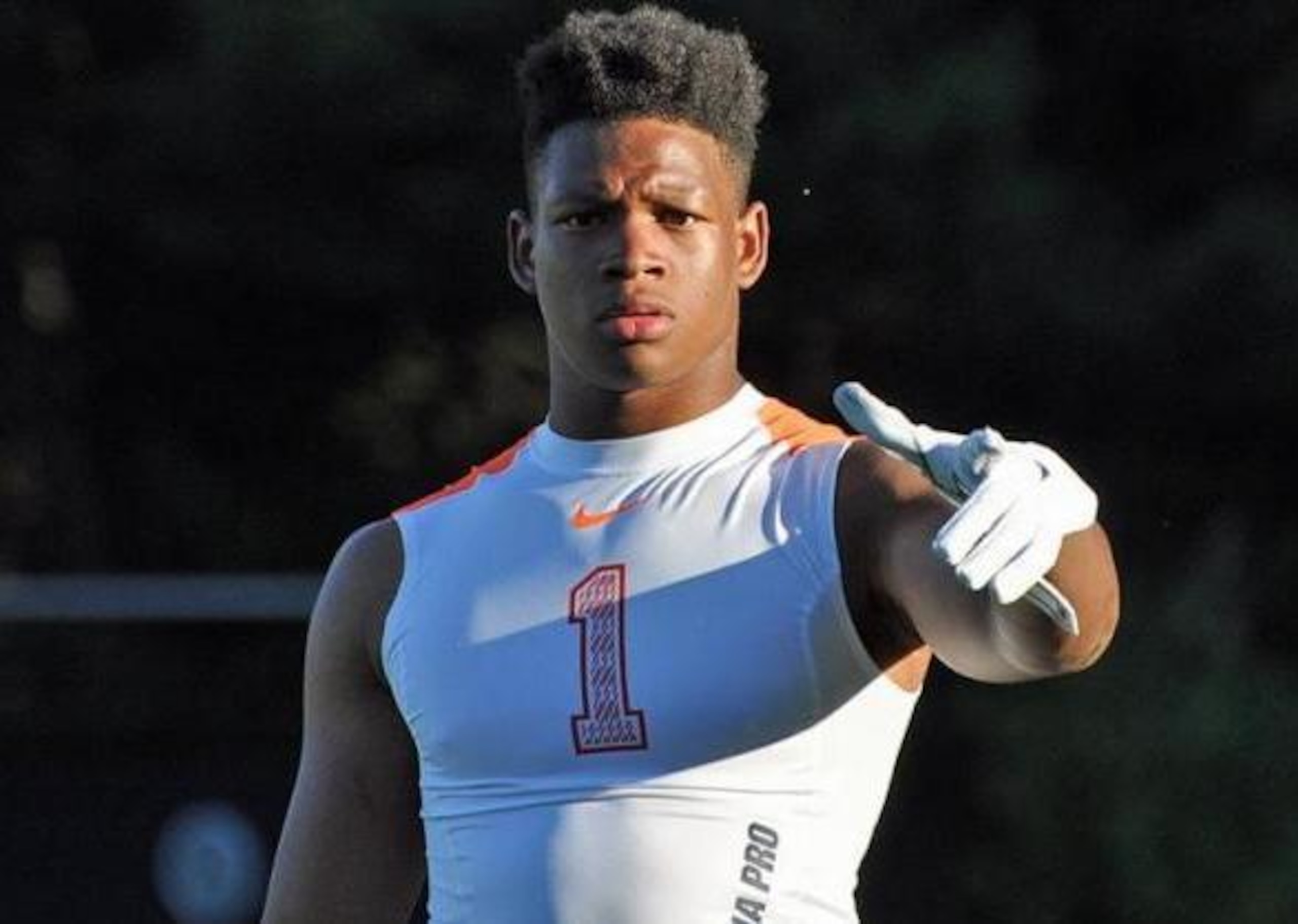 Alabama cornerback commit Rico McGraw. Alabama cornerback commit Rico McGraw.
