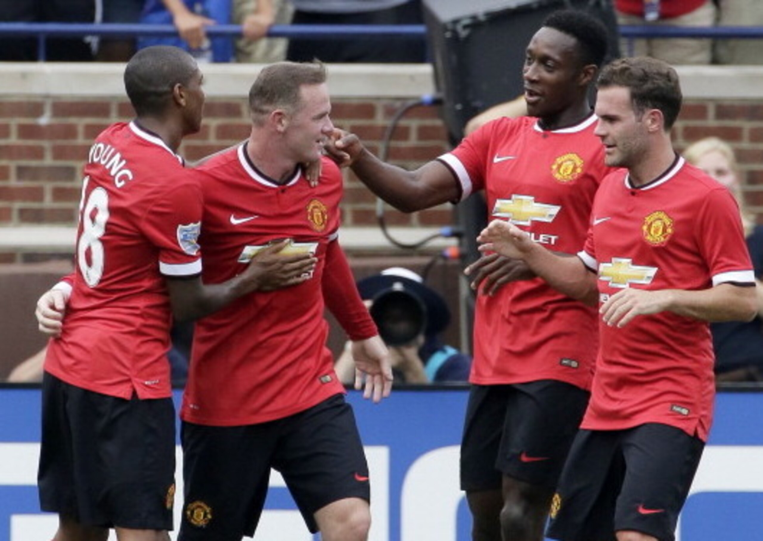 It's like old times for United supporters, at least in the Guinness International Champions Cup. It's like old times for United supporters, at least in the Guinness International Champions Cup.