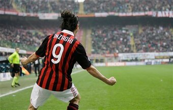 Pippo scored five hat-tricks in his Milan career and has a long-standing Serie A record of ten career hat-tricks.