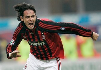 Super Pippo's incredible 70 European goals are behind just Real Madrid legend Raul on the all-time European scoring charts.