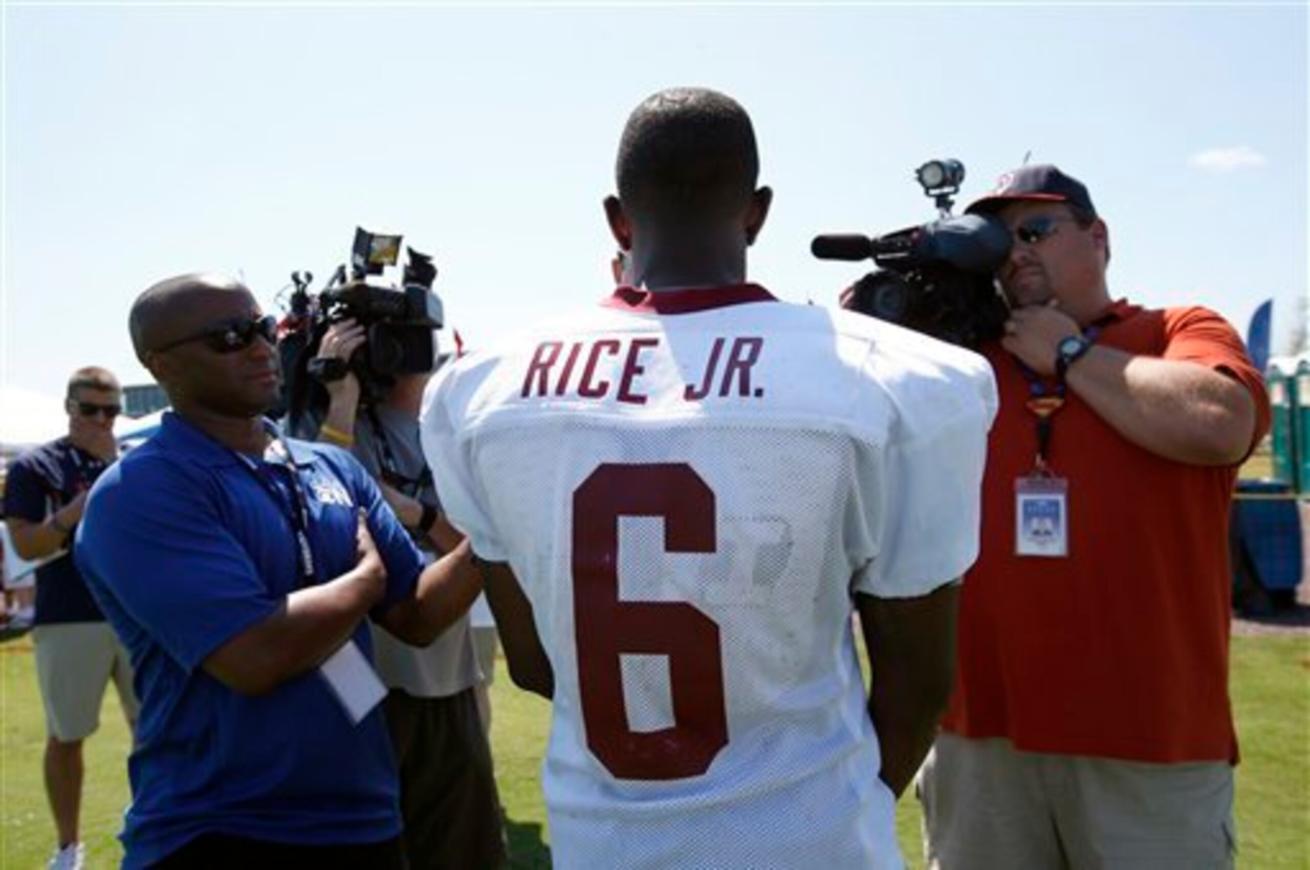 Jerry Rice Jr.'s torn labrum has destroyed his chance of making an NFL roster this year.
