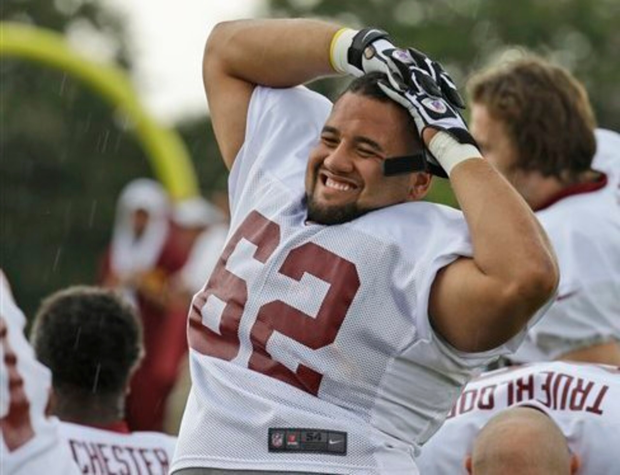 Tevita Stevens is a contender for the practice squad.