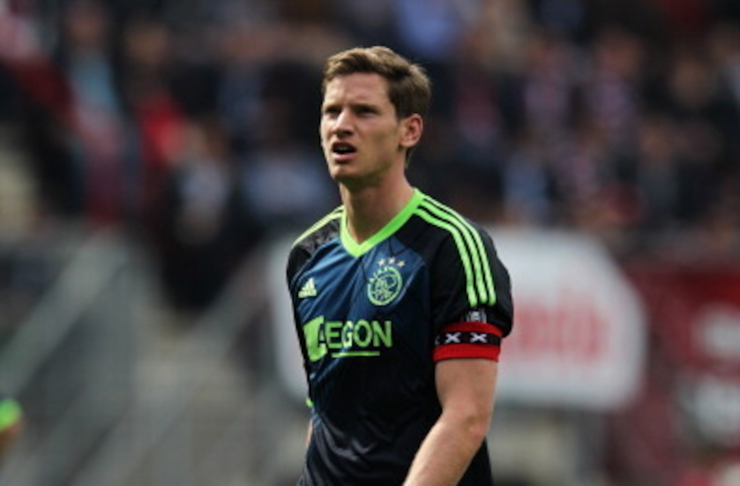 Jan Vertonghen captained Ajax to the Eredivisie title in 2011-12.
