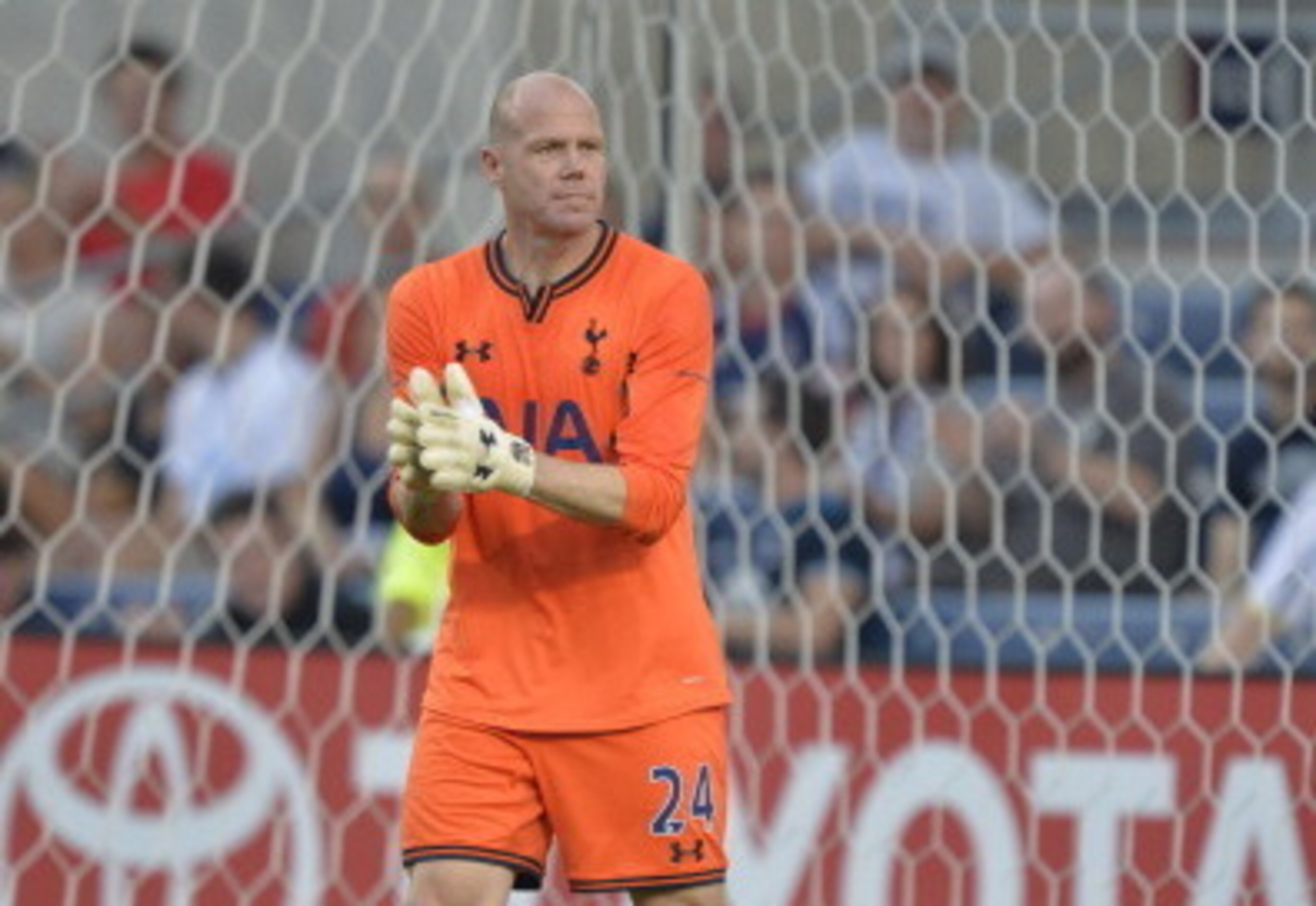 Brad Friedel has held down the fort in goal during pre-season so far. Brad Friedel has held down the fort in goal during pre-season so far.