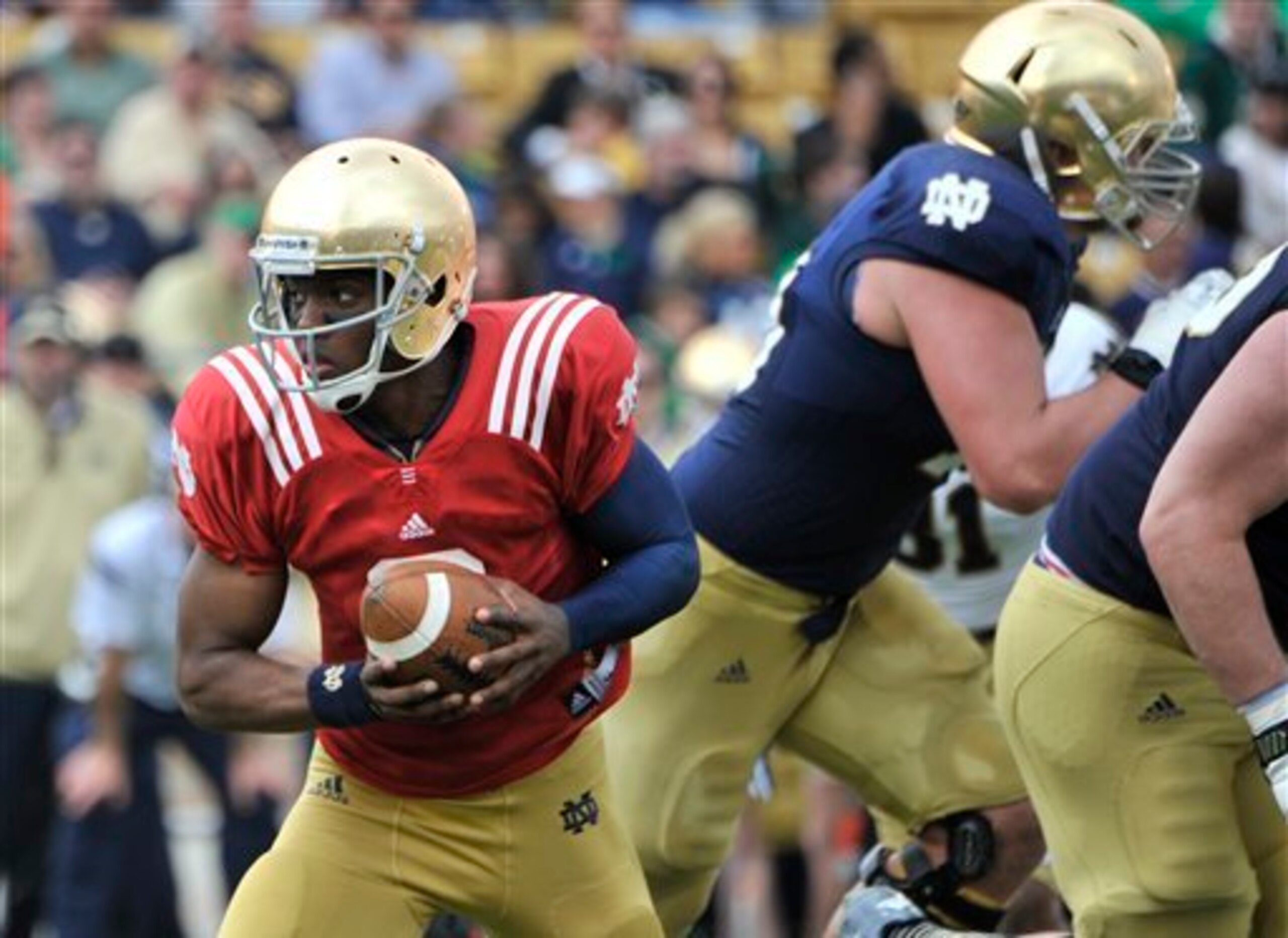 Everett Golson will be back under center for Notre Dame this fall. Everett Golson will be back under center for Notre Dame this fall.