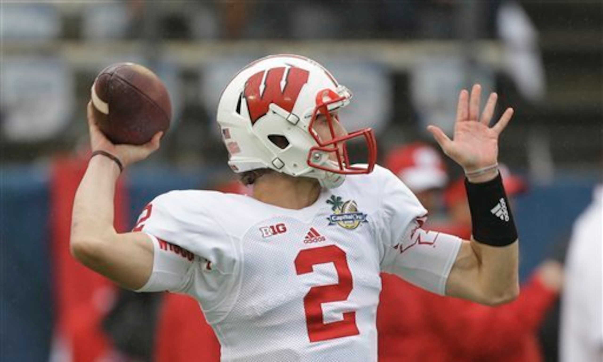 Wisconsin quarterback Joel Stave faces a major challenge for his starting job this fall. Wisconsin quarterback Joel Stave faces a major challenge for his starting job this fall.