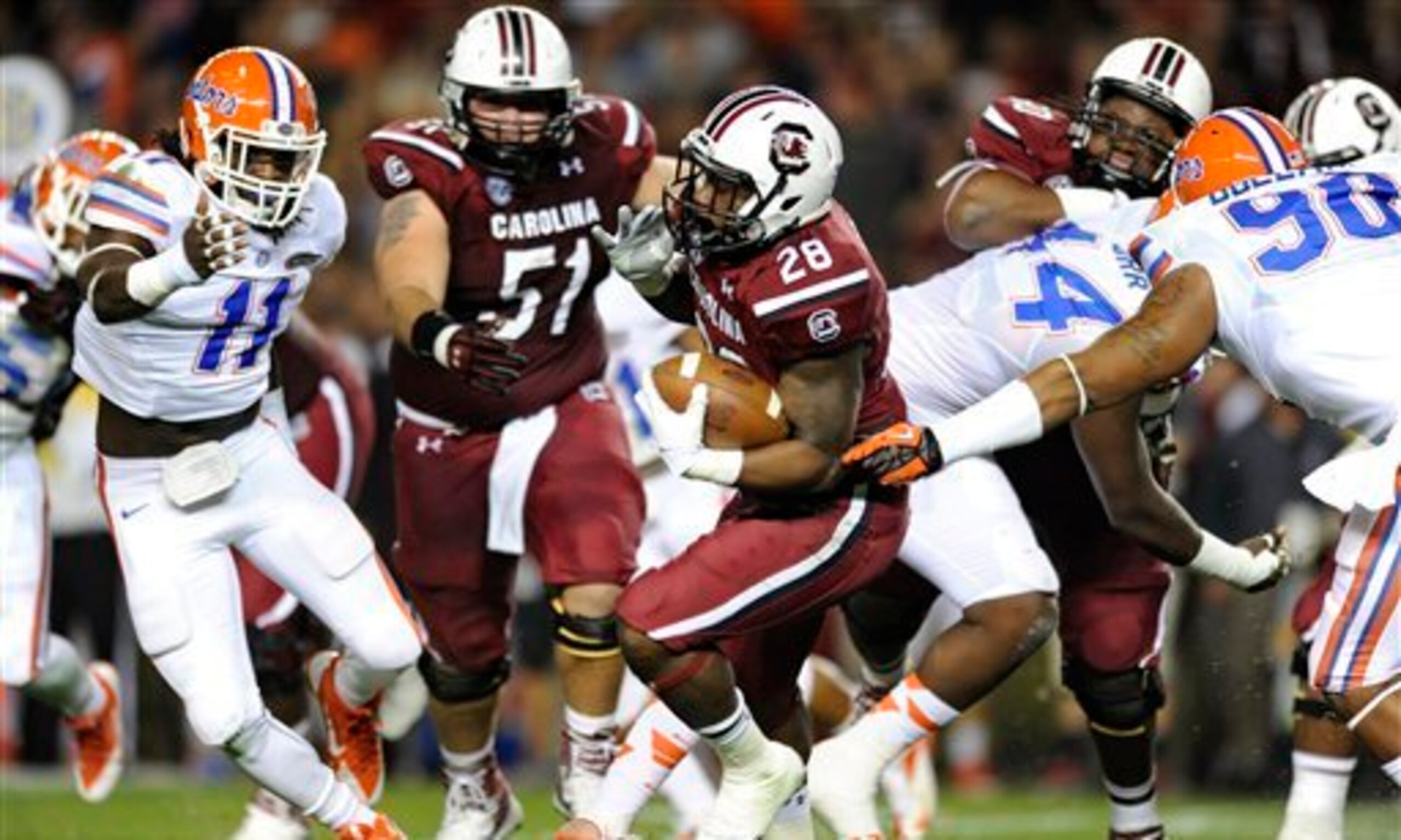 Mike Davis should be one of the SEC's top tailbacks. Mike Davis should be one of the SEC's top tailbacks.