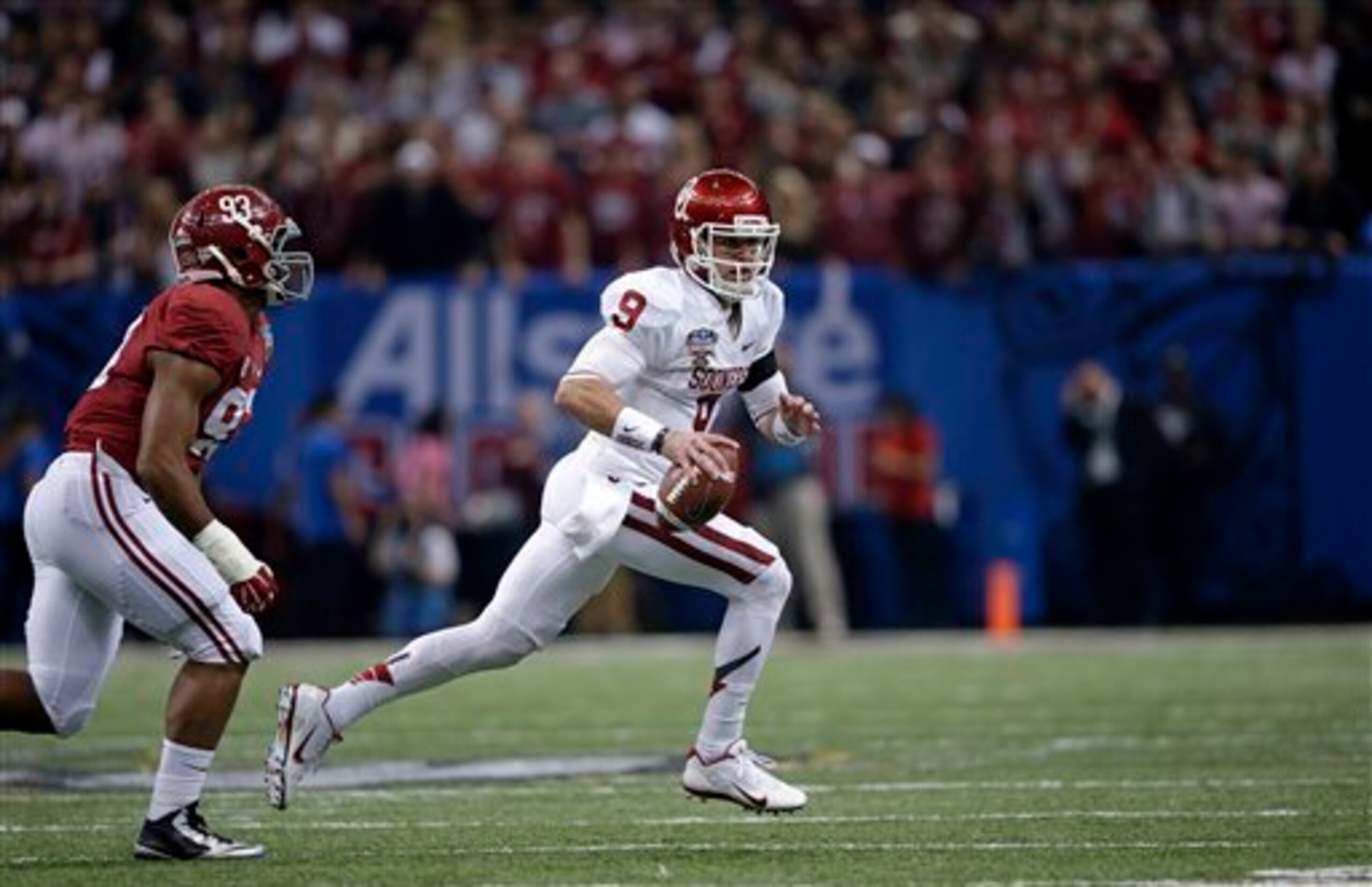 Quarterback Trevor Knight is part of a deep, talented Oklahoma roster. Quarterback Trevor Knight is part of a deep, talented Oklahoma roster.