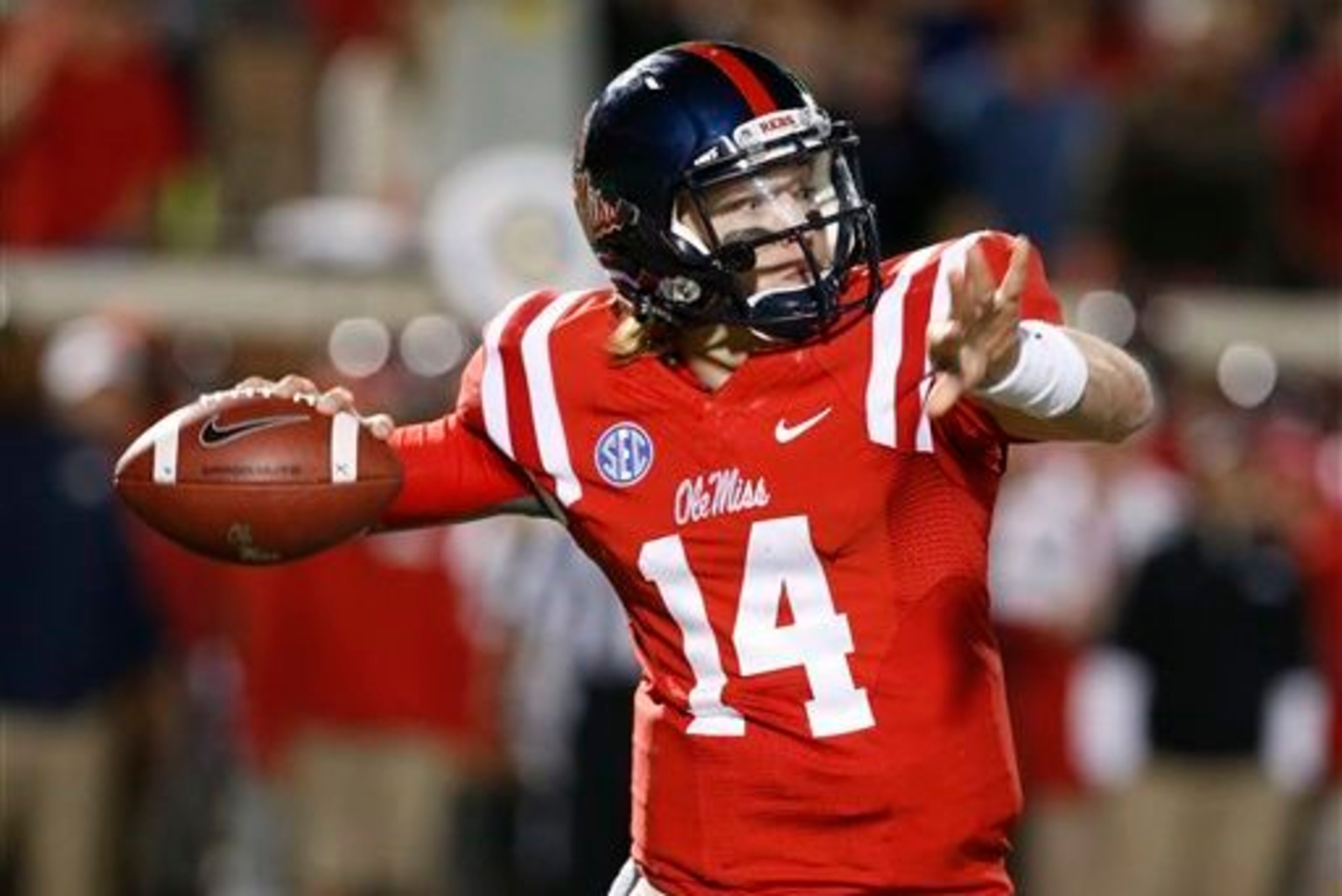 Ole Miss quarterback Bo Wallace
