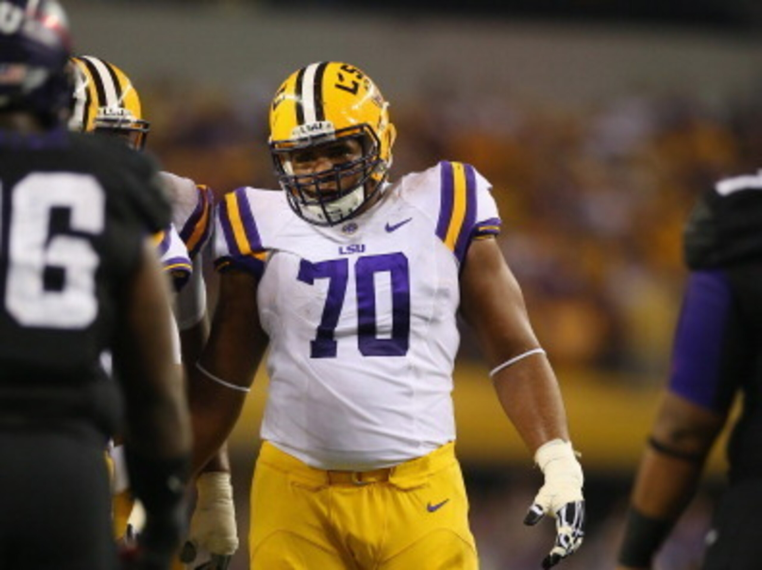 LSU behemoth tackle La'El Collins is nearly a cant'-miss NFL prospect.
