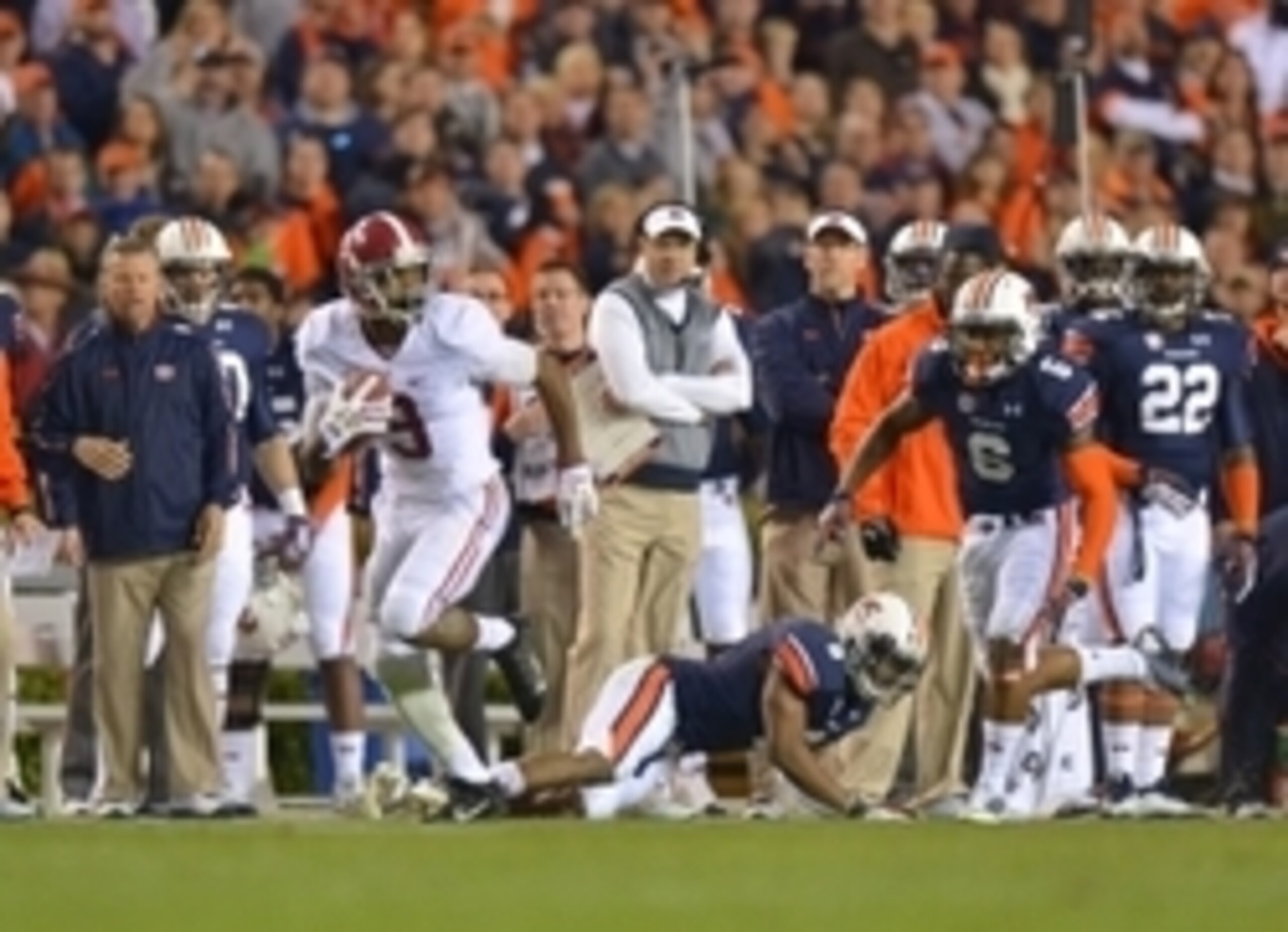 Alabama's Amari Cooper could emerge as the top wide receiver taken in next year's draft.