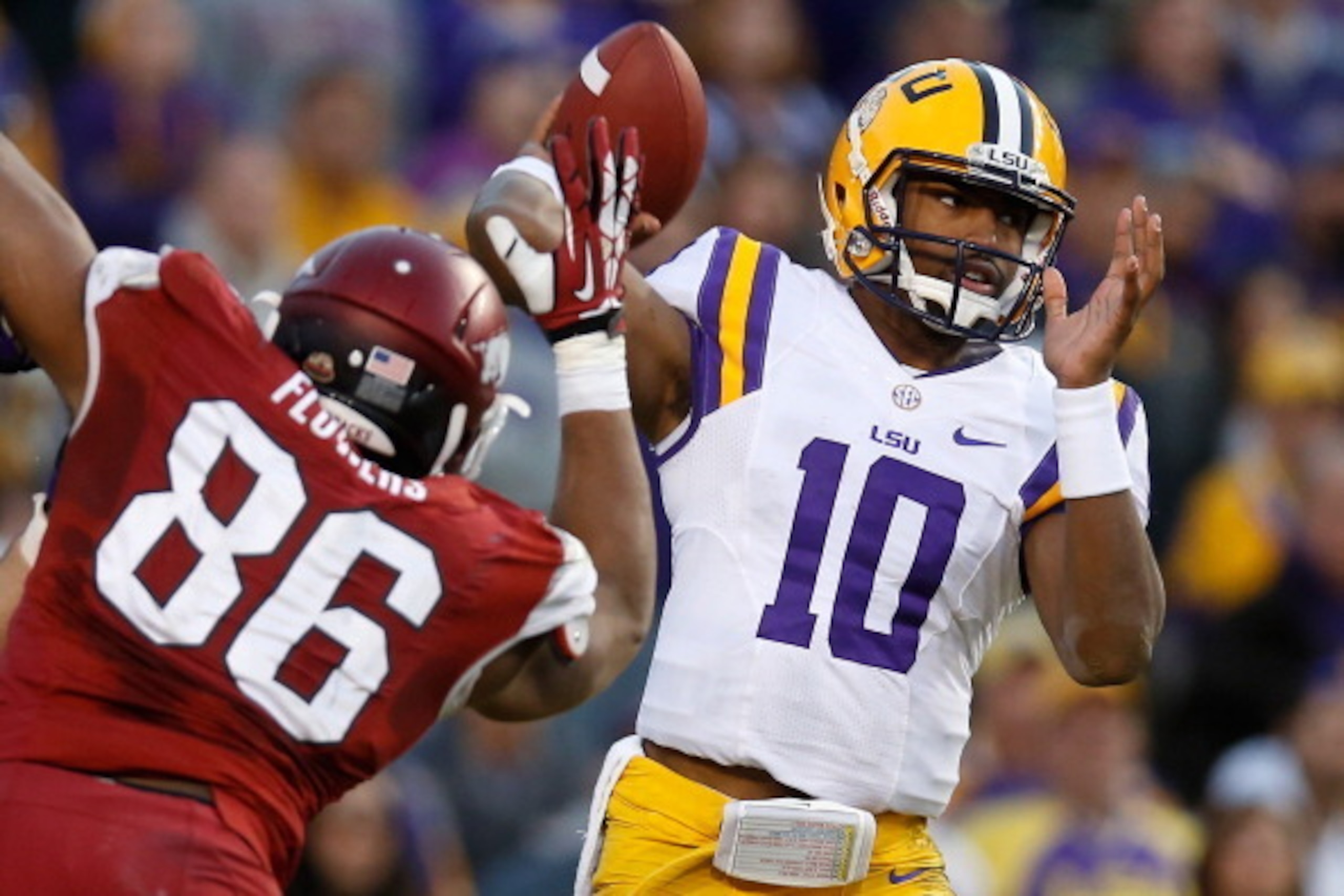 Anthony Jennings was fantastic against Arkansas but has a lower ceiling than Brandon Harris.