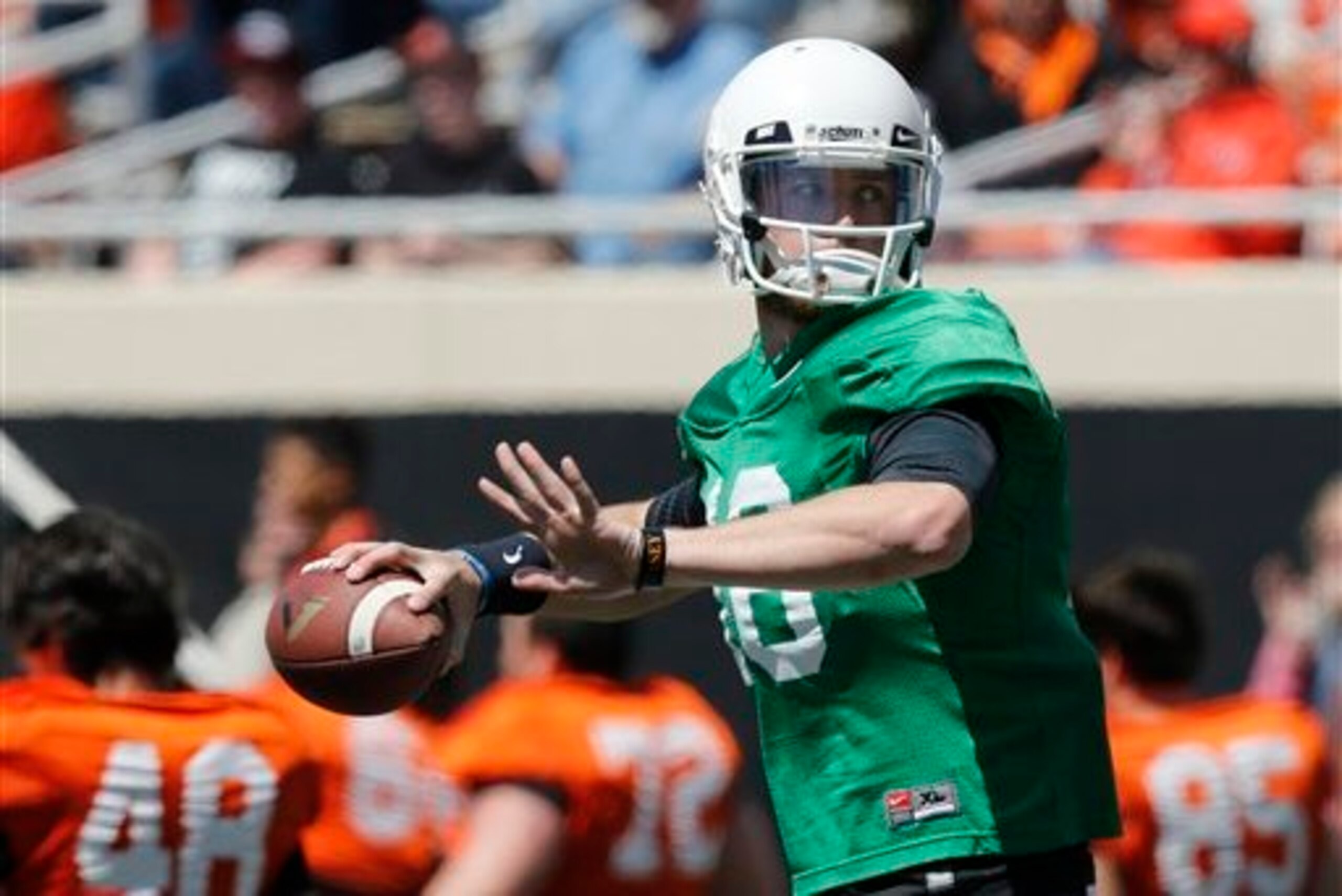 Oklahoma State freshman QB Mason Rudolph Oklahoma State freshman QB Mason Rudolph