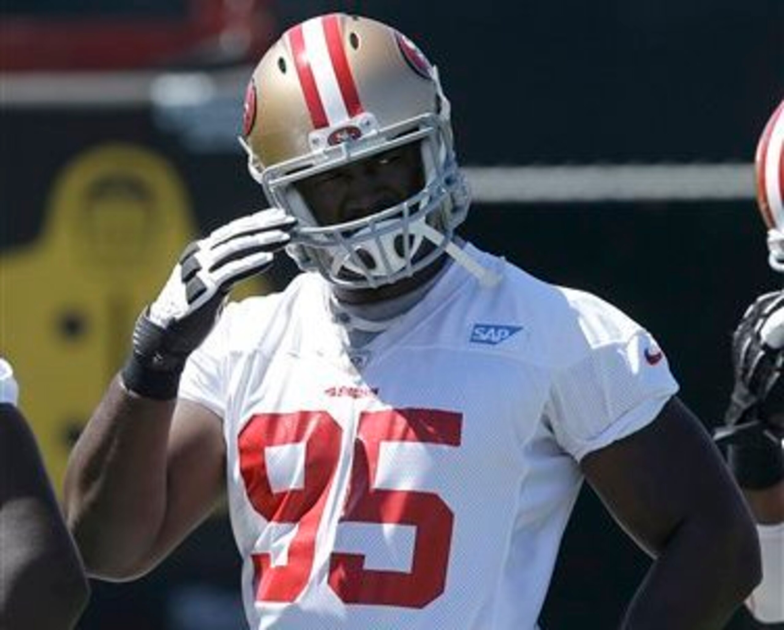 Tank Carradine still has a lot to prove in the eyes of defensive coordinator Vic Fangio.