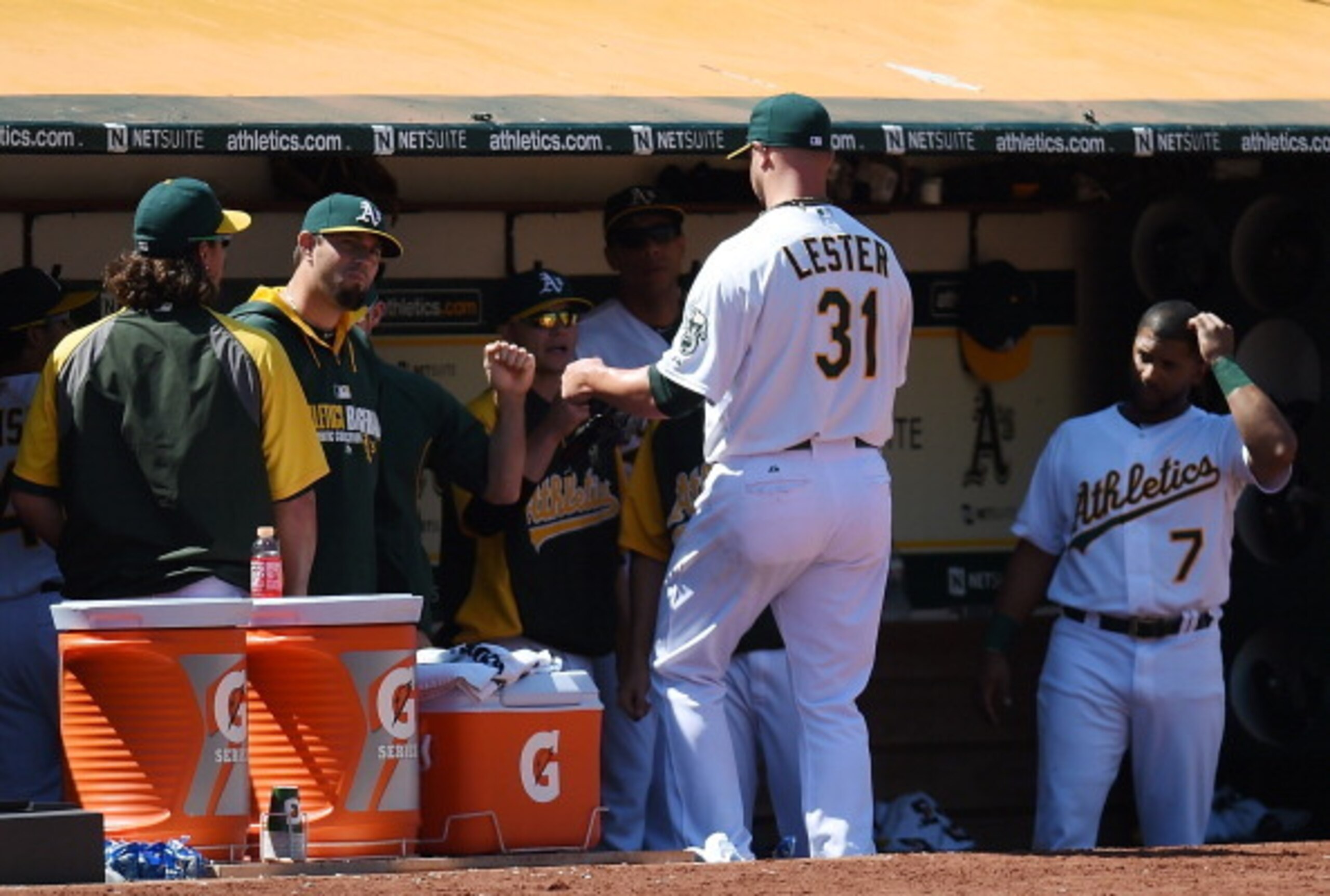 Lester's stay in Oakland figures to expire after 2014.